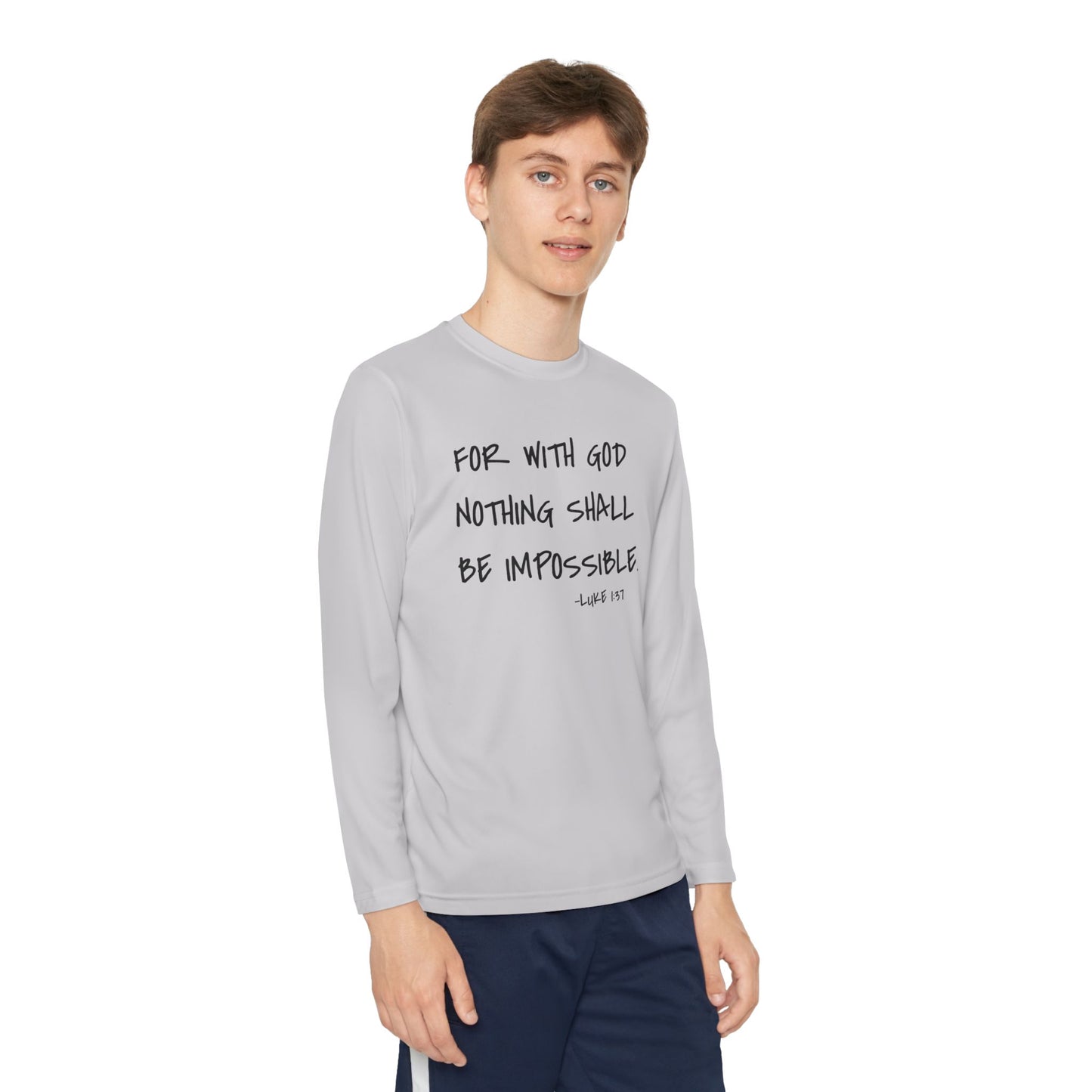 GOD DID - Youth Long Sleeve T-Shirt