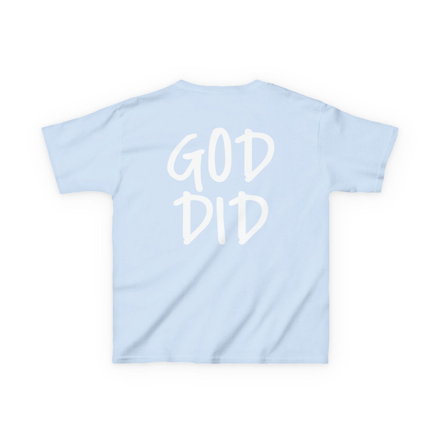 GOD DID - Kids Heavy T-Shirt