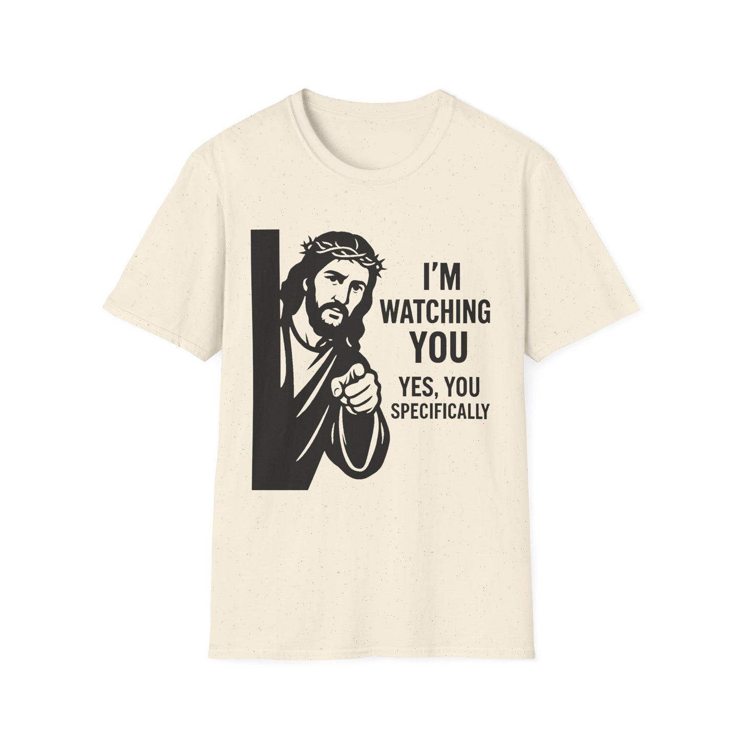 Jesus "I'm Watching You" T-Shirt, Funny Gift for Friends