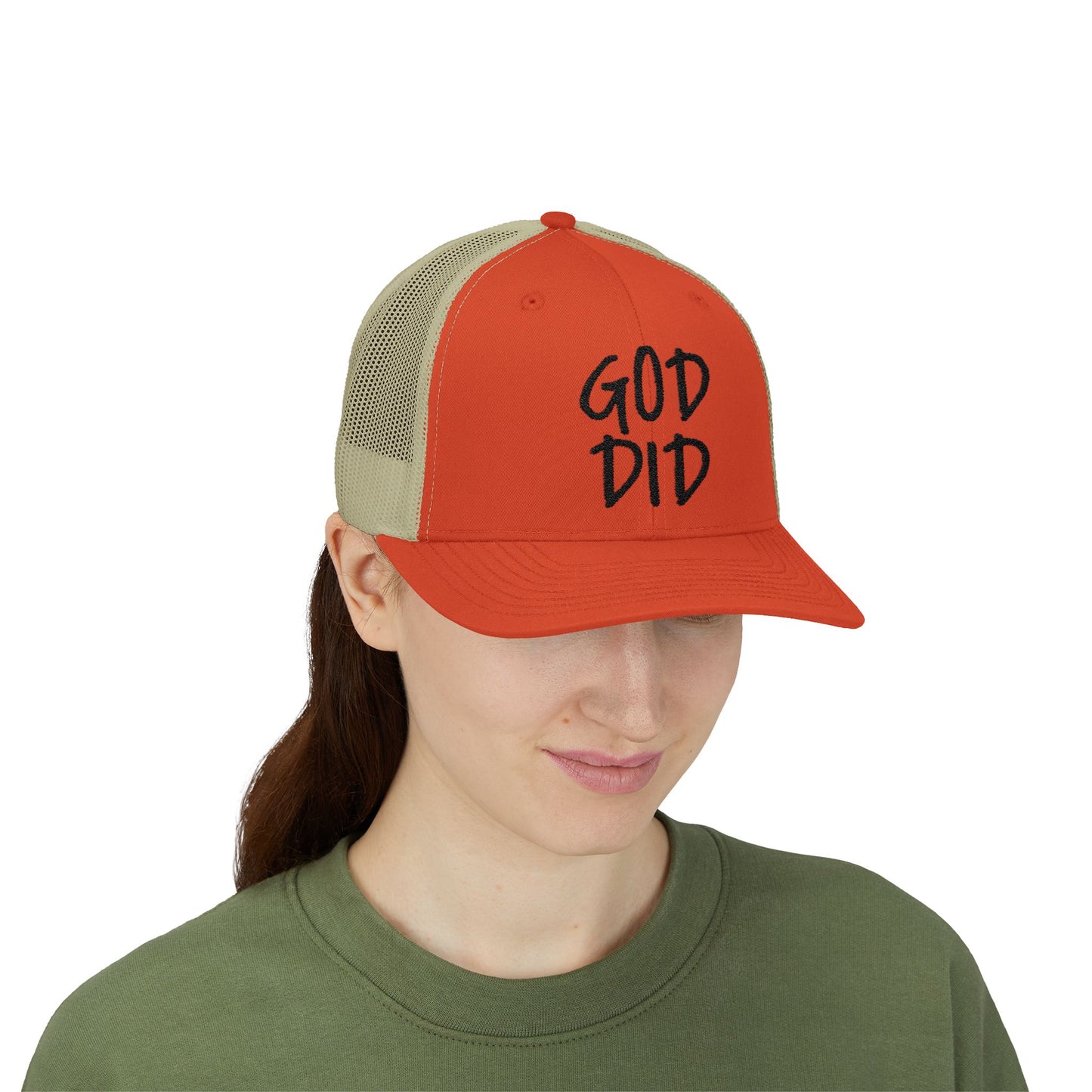 GOD DID - Snapback Trucker Cap