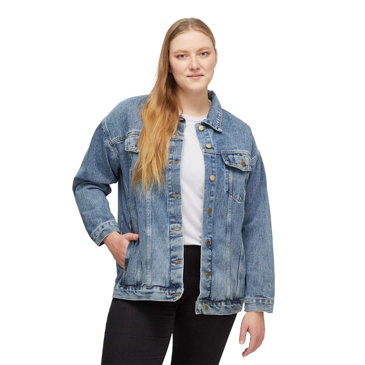 GOD DID - Women's Denim Jacket