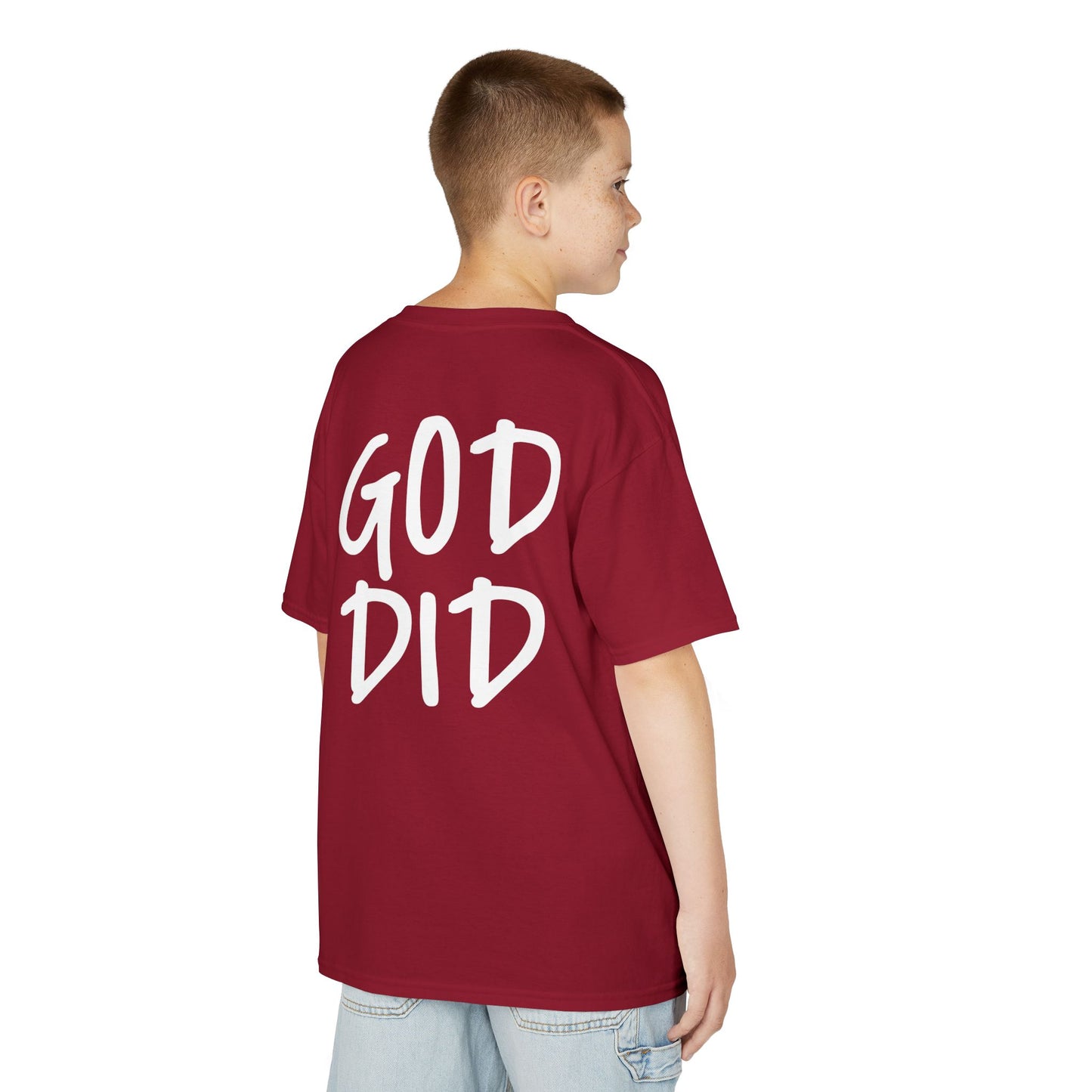GOD DID - Kids Heavy T-Shirt