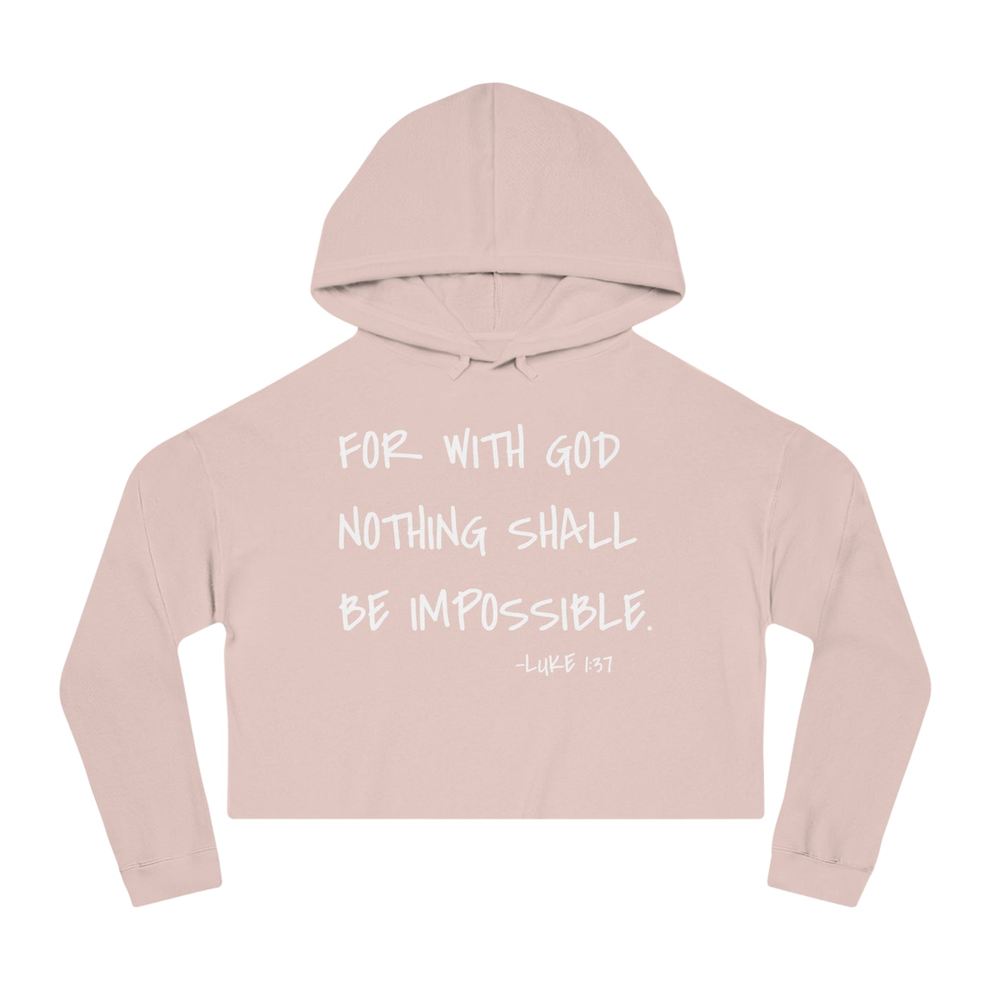 GOD DID - Women’s Cropped Hoodie
