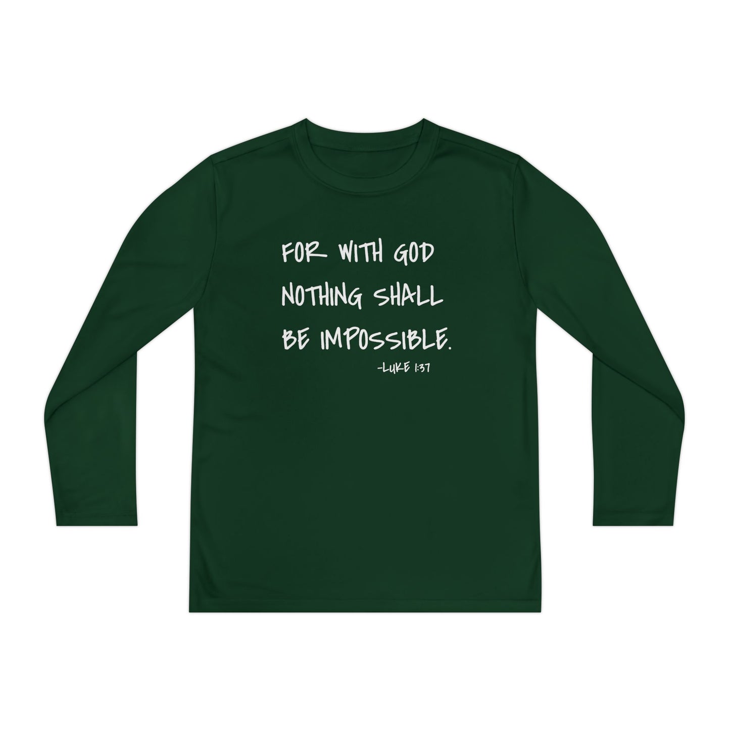 GOD DID - Youth Long Sleeve T-Shirt