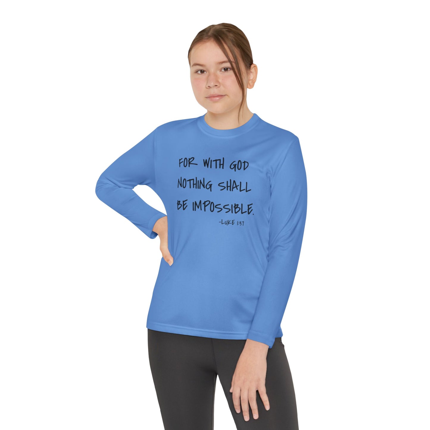 GOD DID - Youth Long Sleeve T-Shirt