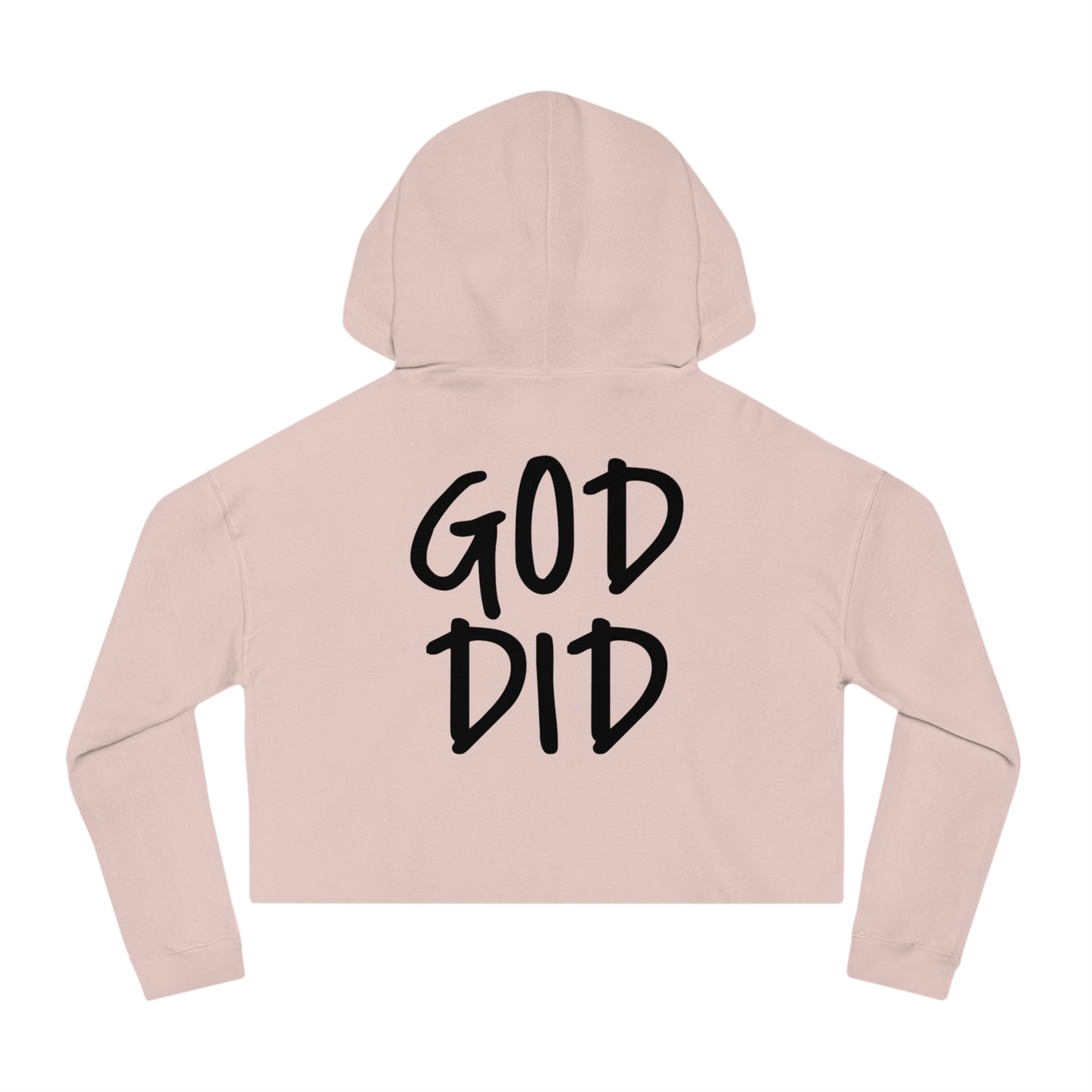 GOD DID - Women’s Cropped Hoodie
