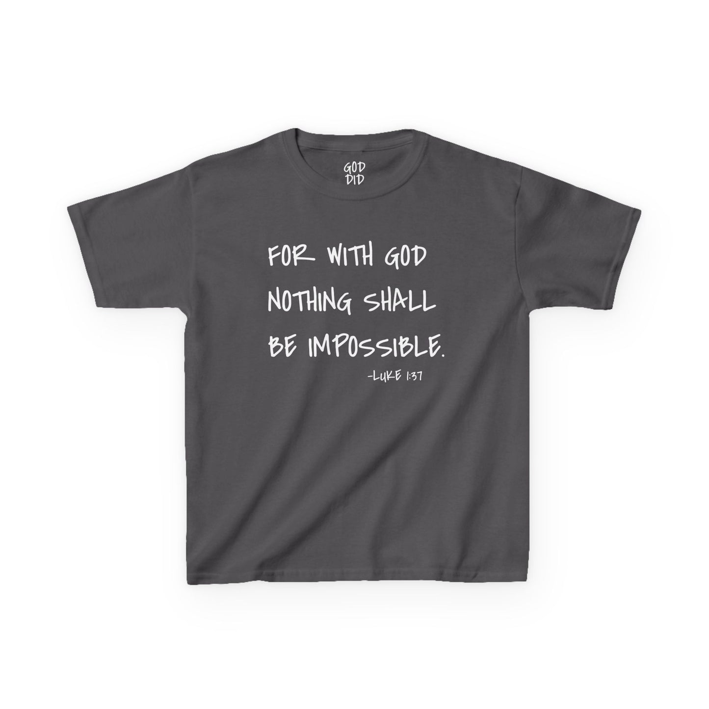 GOD DID - Kids Heavy T-Shirt