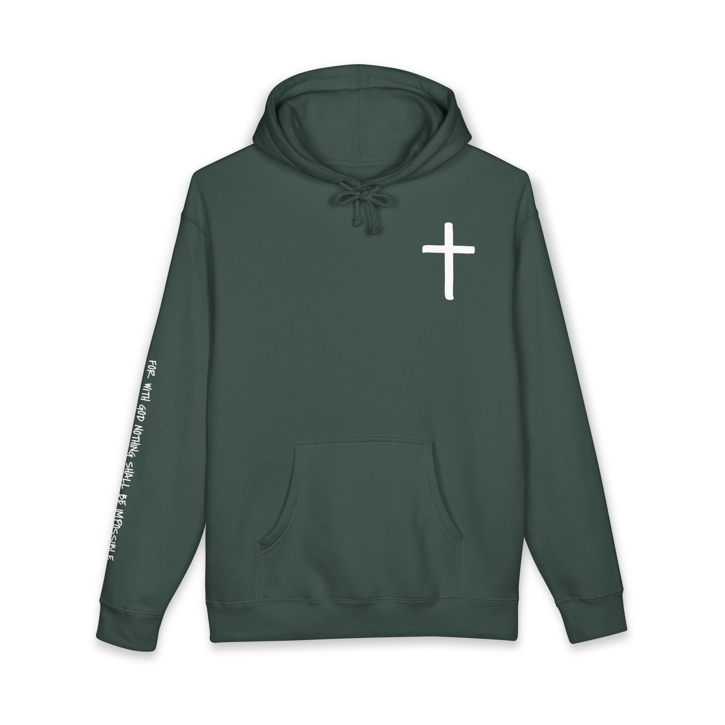 GOD DID - Faith Based Statement Hoodie