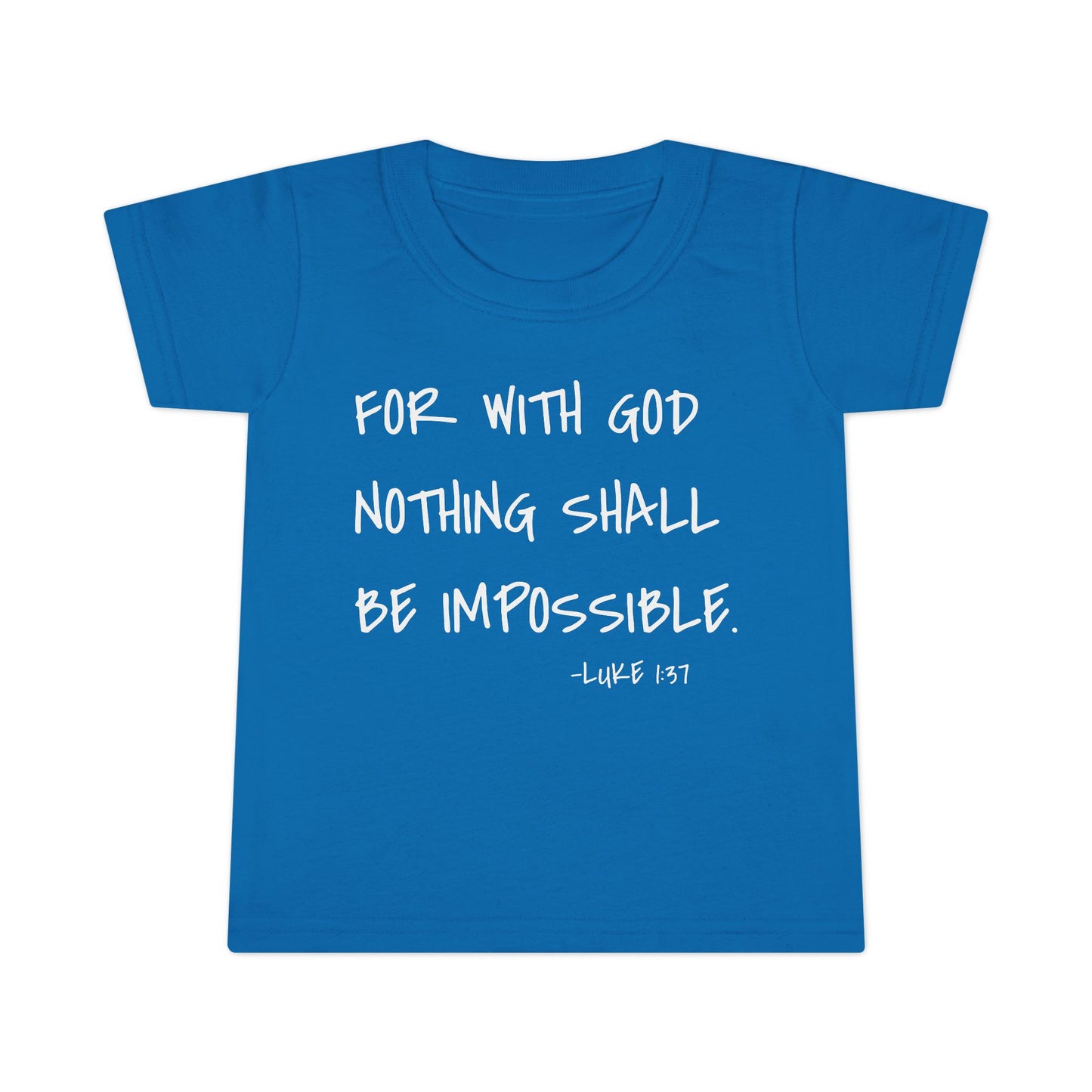 GOD DID - Faith Inspired Toddler T-shirt