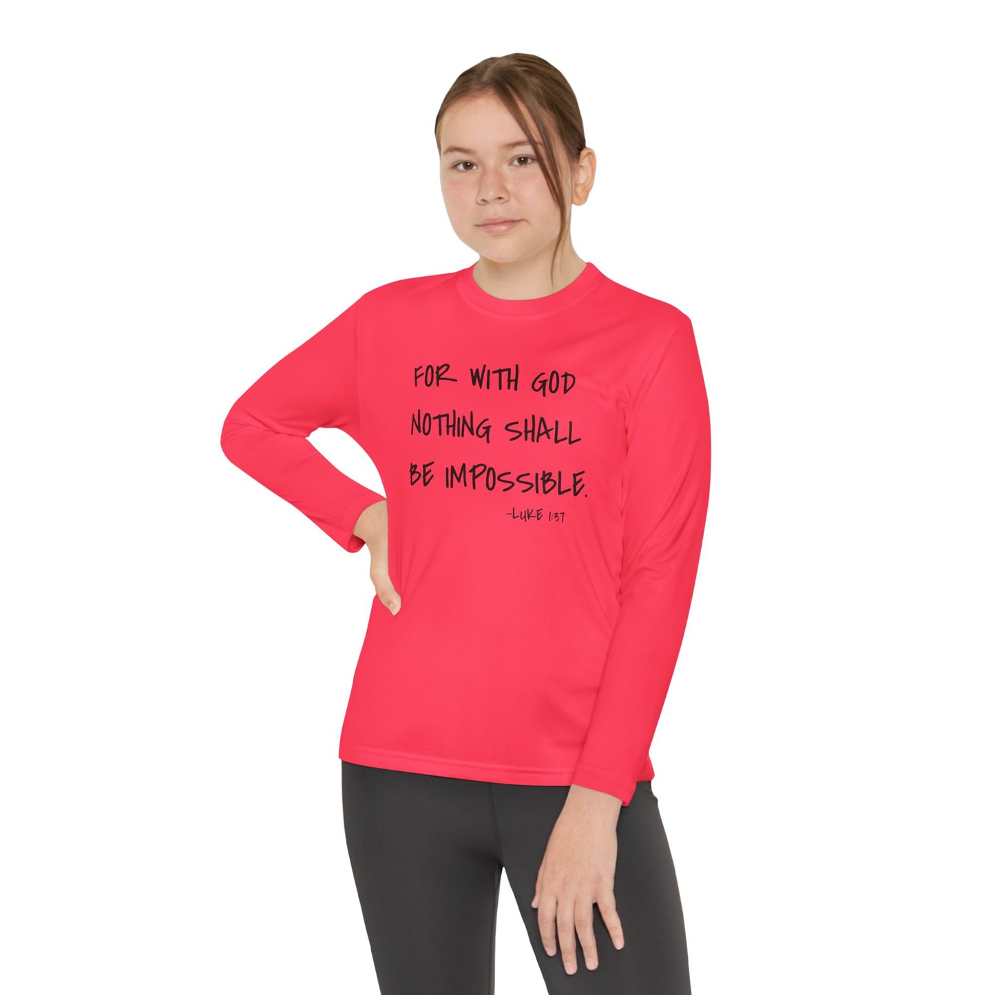GOD DID - Youth Long Sleeve T-Shirt