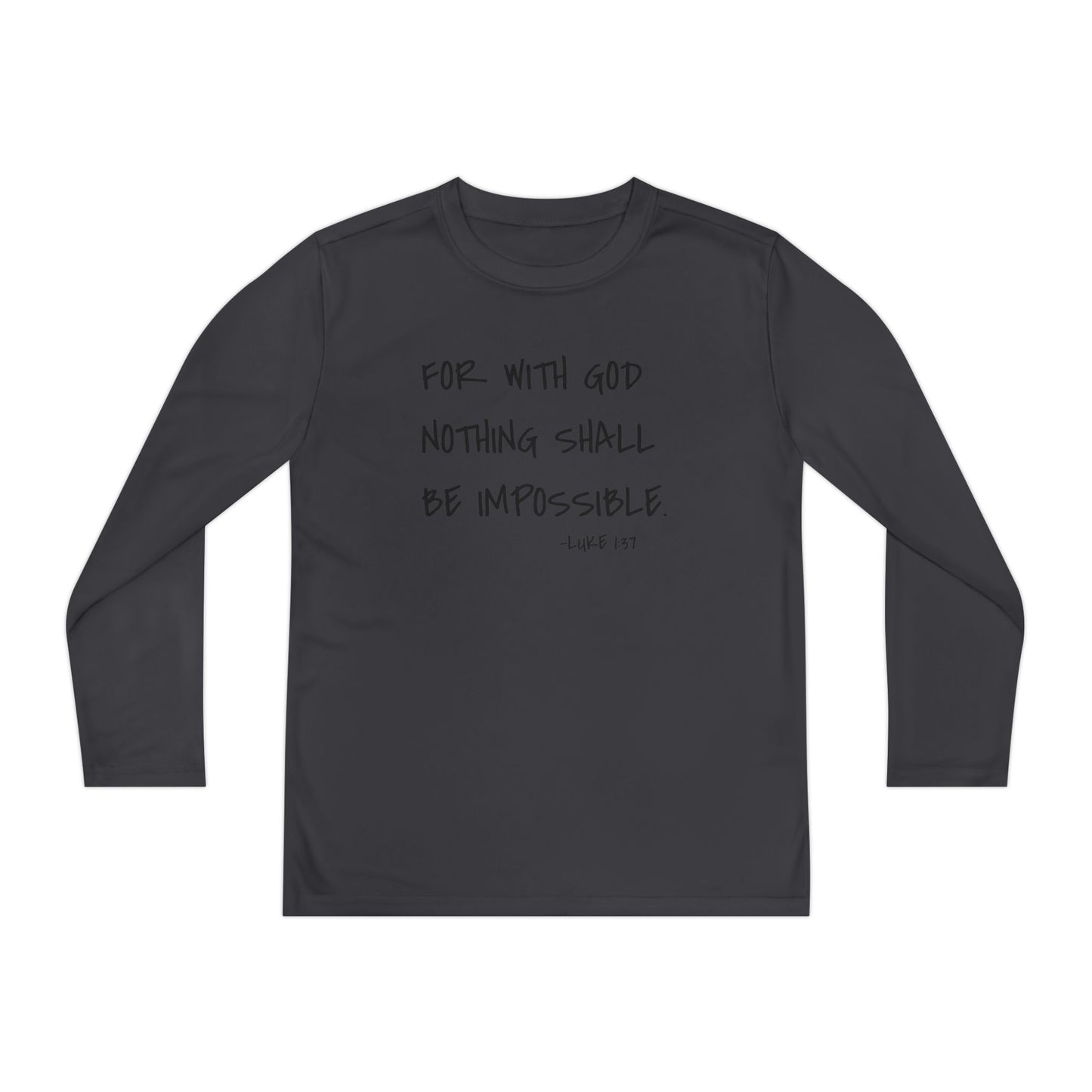GOD DID - Youth Long Sleeve T-Shirt