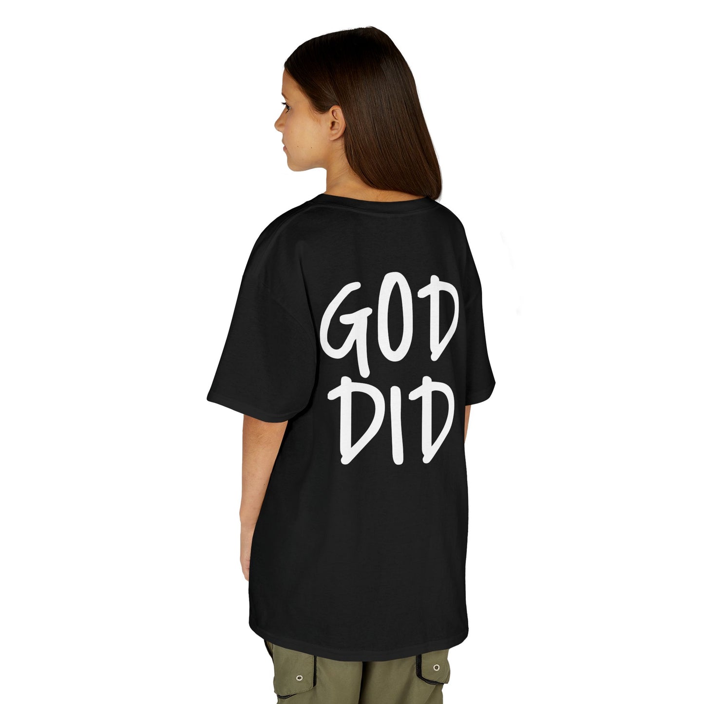 GOD DID - Kids Heavy T-Shirt