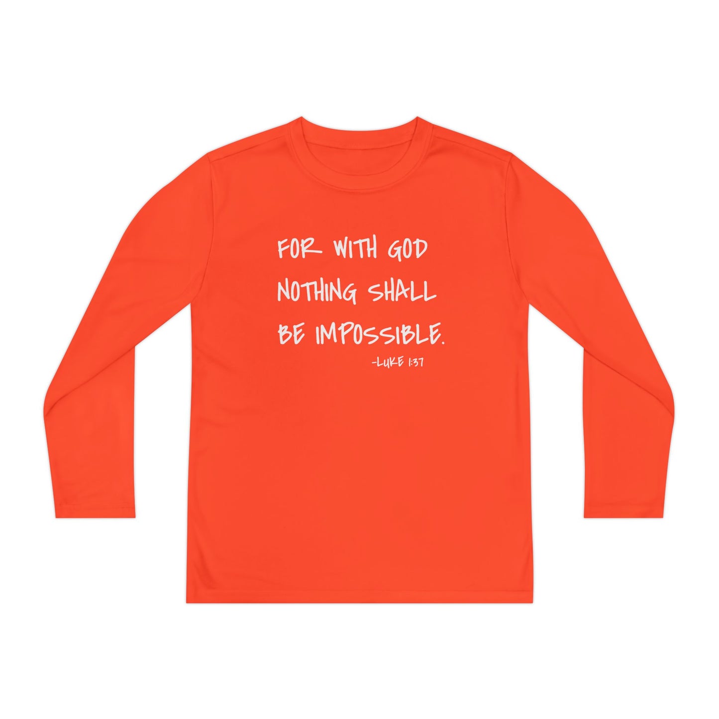 GOD DID - Youth Long Sleeve T-Shirt