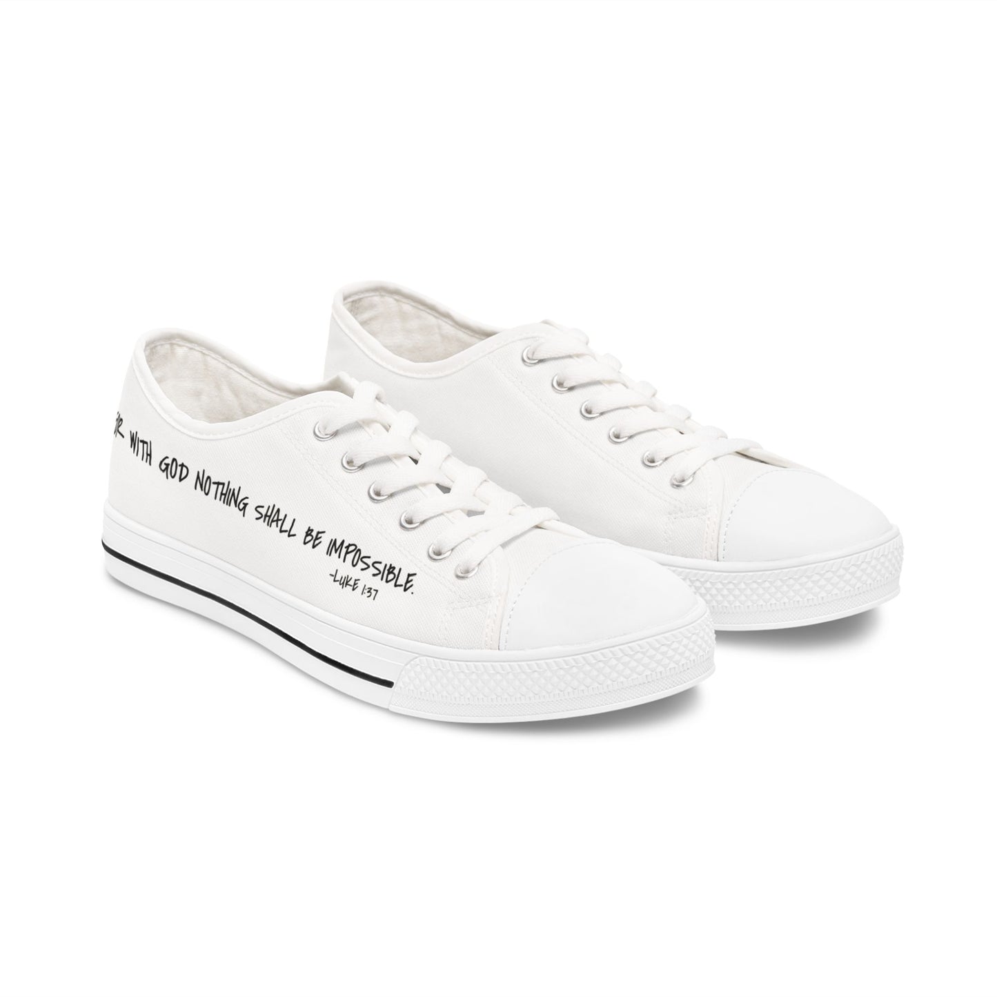 GOD DID - Women's Low Top Sneakers