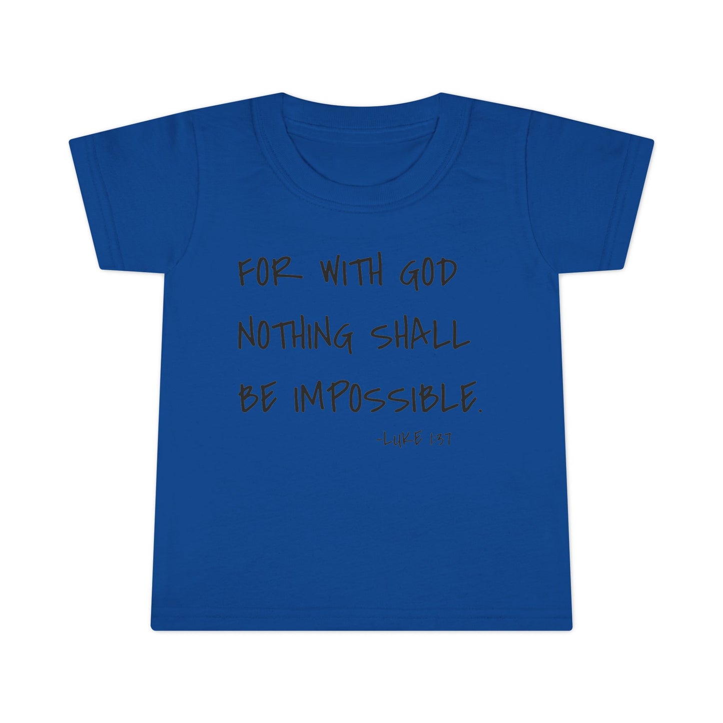 GOD DID - Faith Inspired Toddler T-shirt