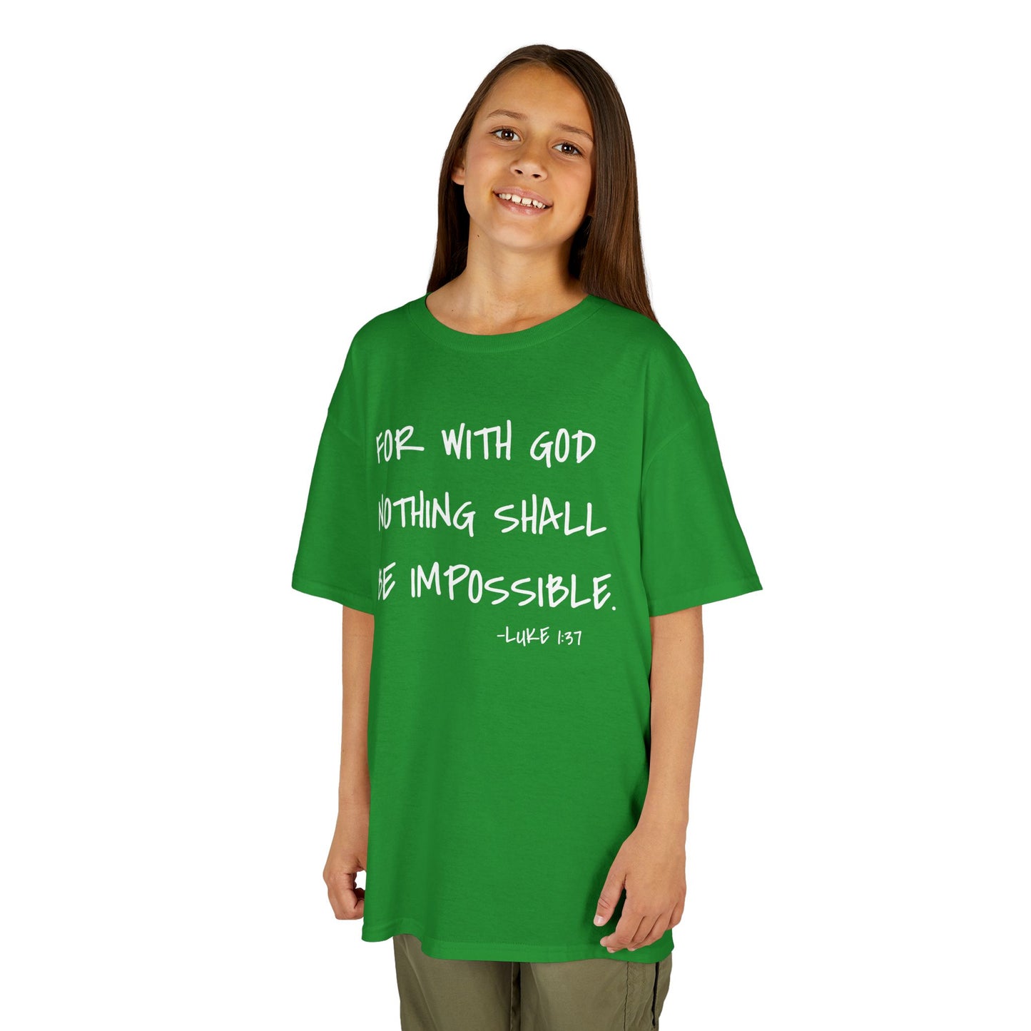 GOD DID - Kids Heavy T-Shirt