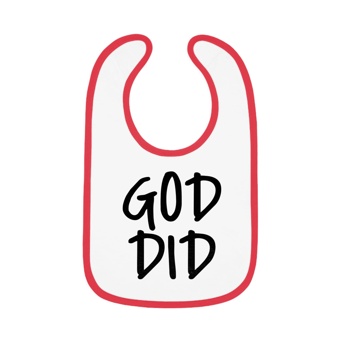 GOD DID - Baby Bib