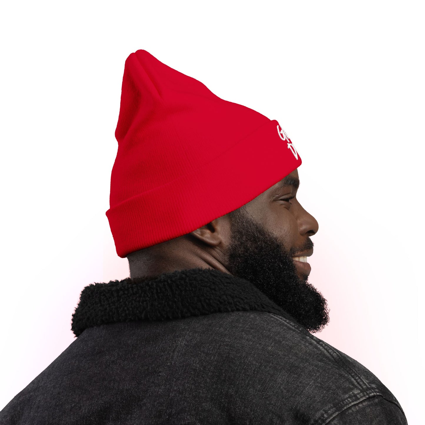 GOD DID - Knit Beanie (Embroidered)