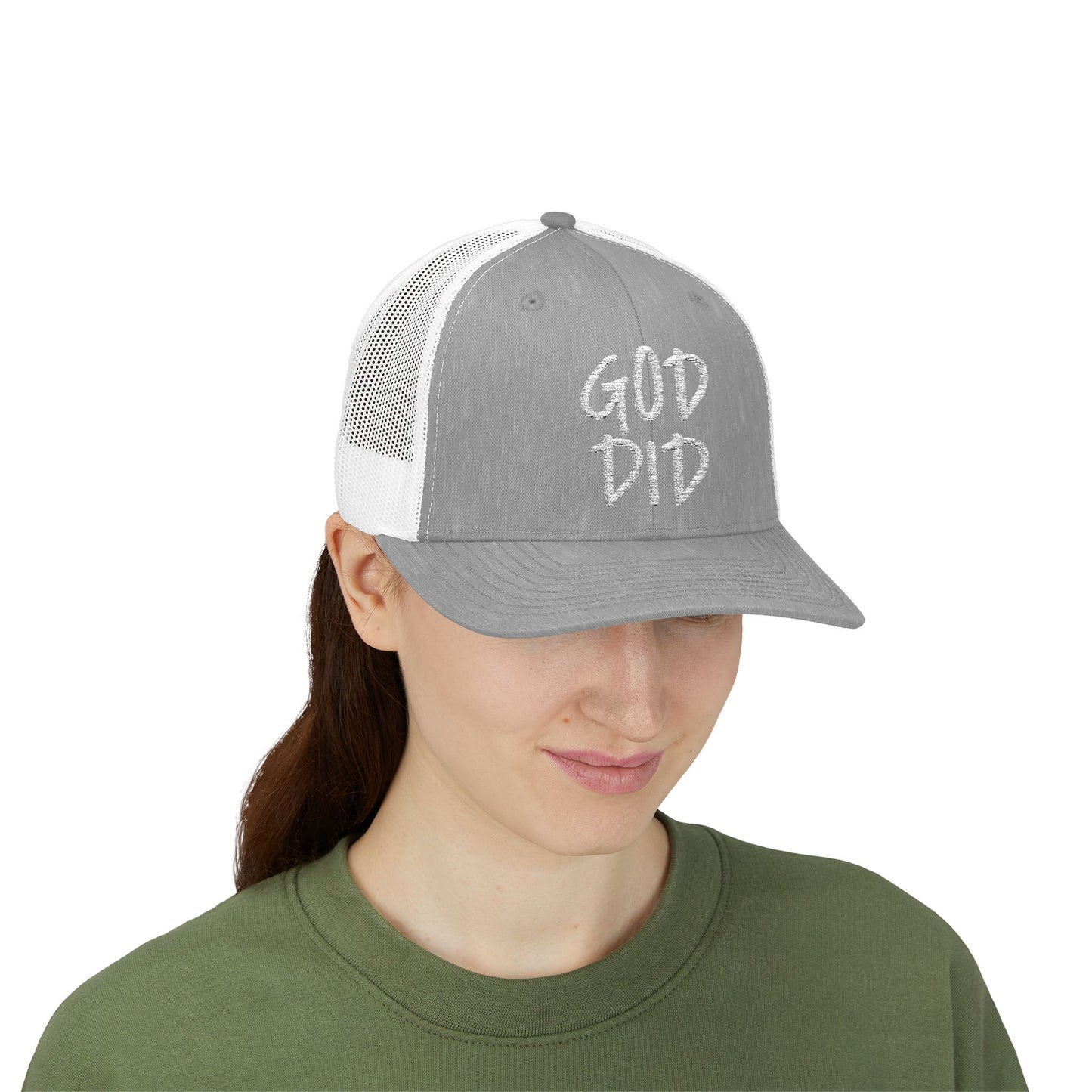 GOD DID - Snapback Trucker Cap