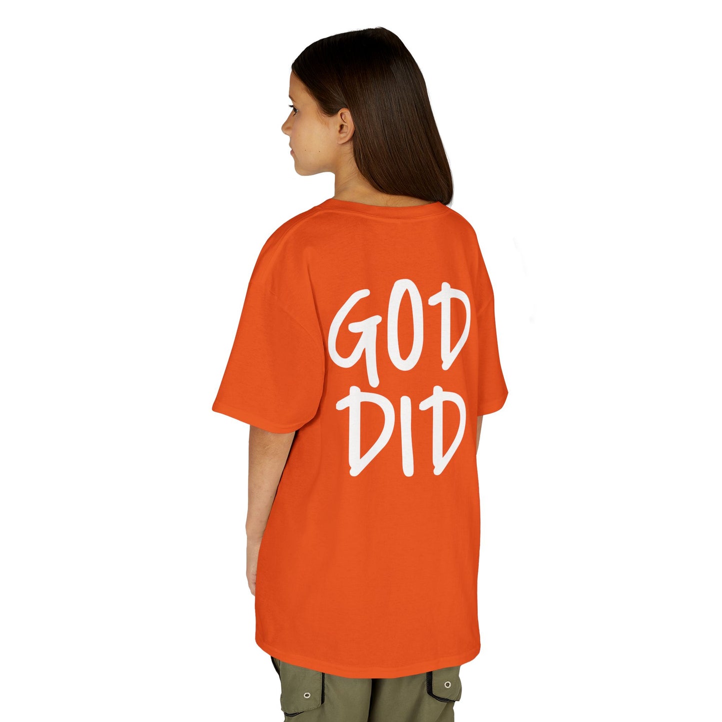 GOD DID - Kids Heavy T-Shirt