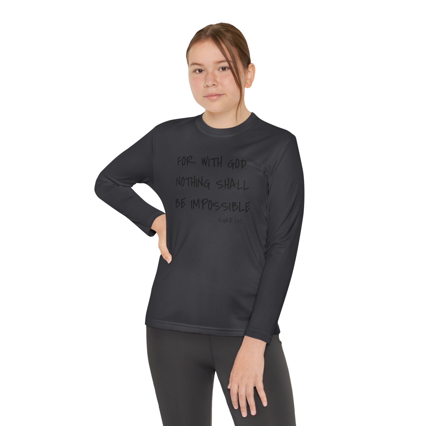 GOD DID - Youth Long Sleeve T-Shirt