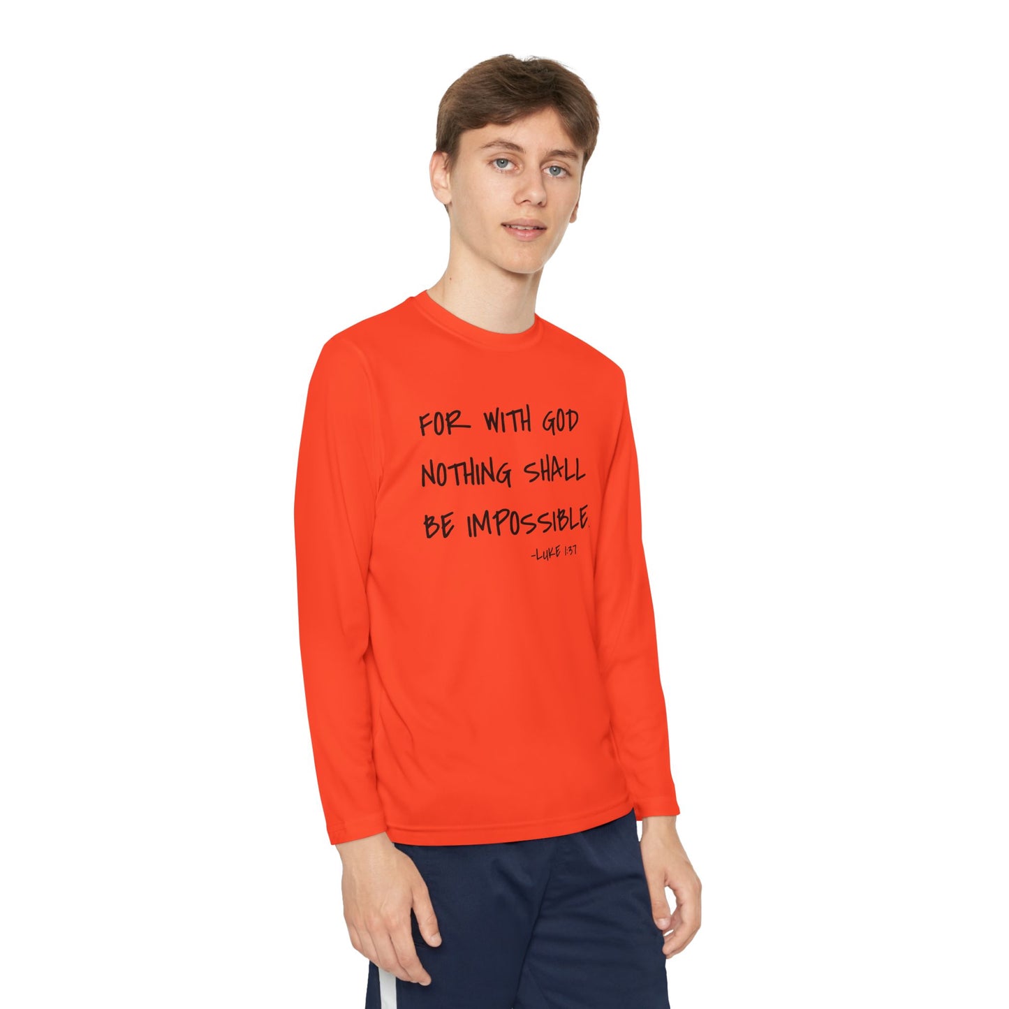 GOD DID - Youth Long Sleeve T-Shirt
