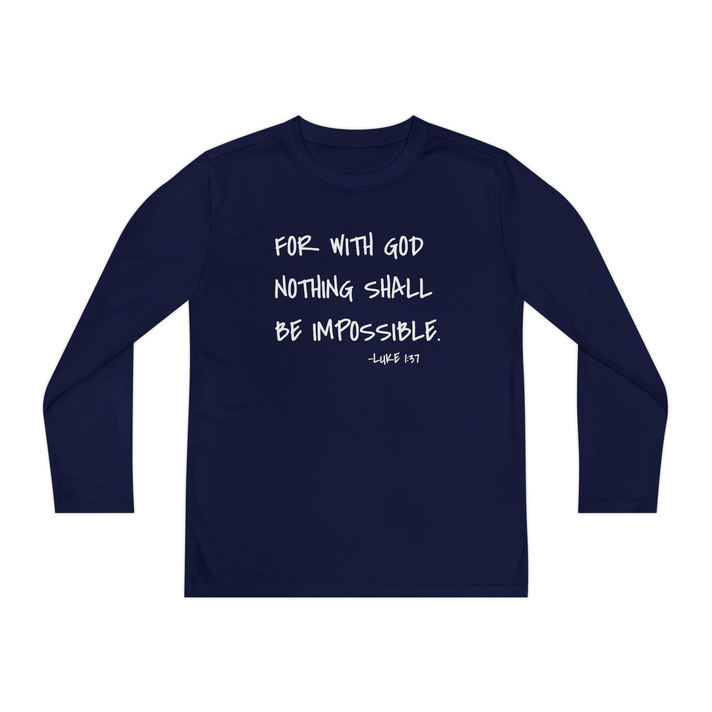 GOD DID - Youth Long Sleeve T-Shirt