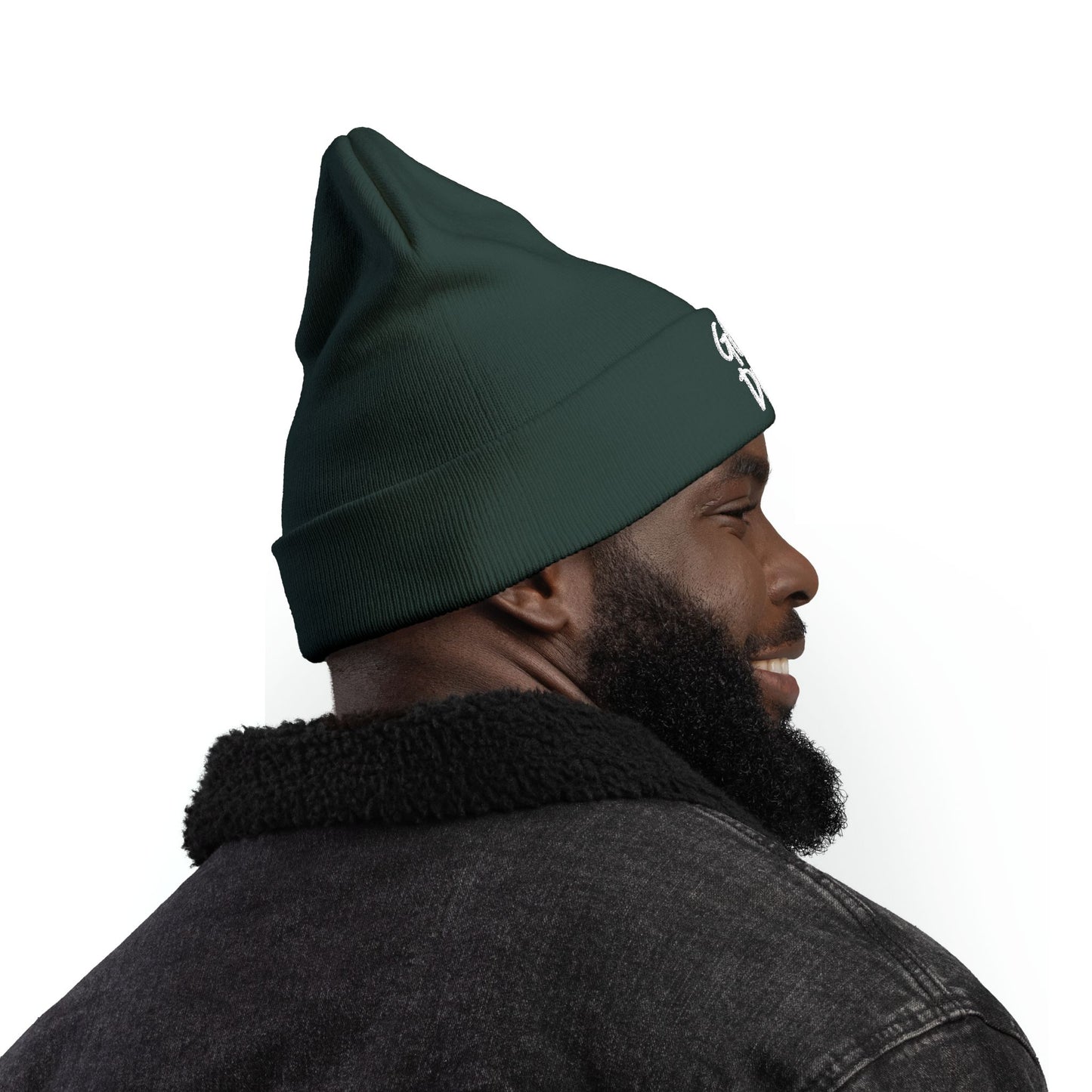 GOD DID - Knit Beanie (Embroidered)