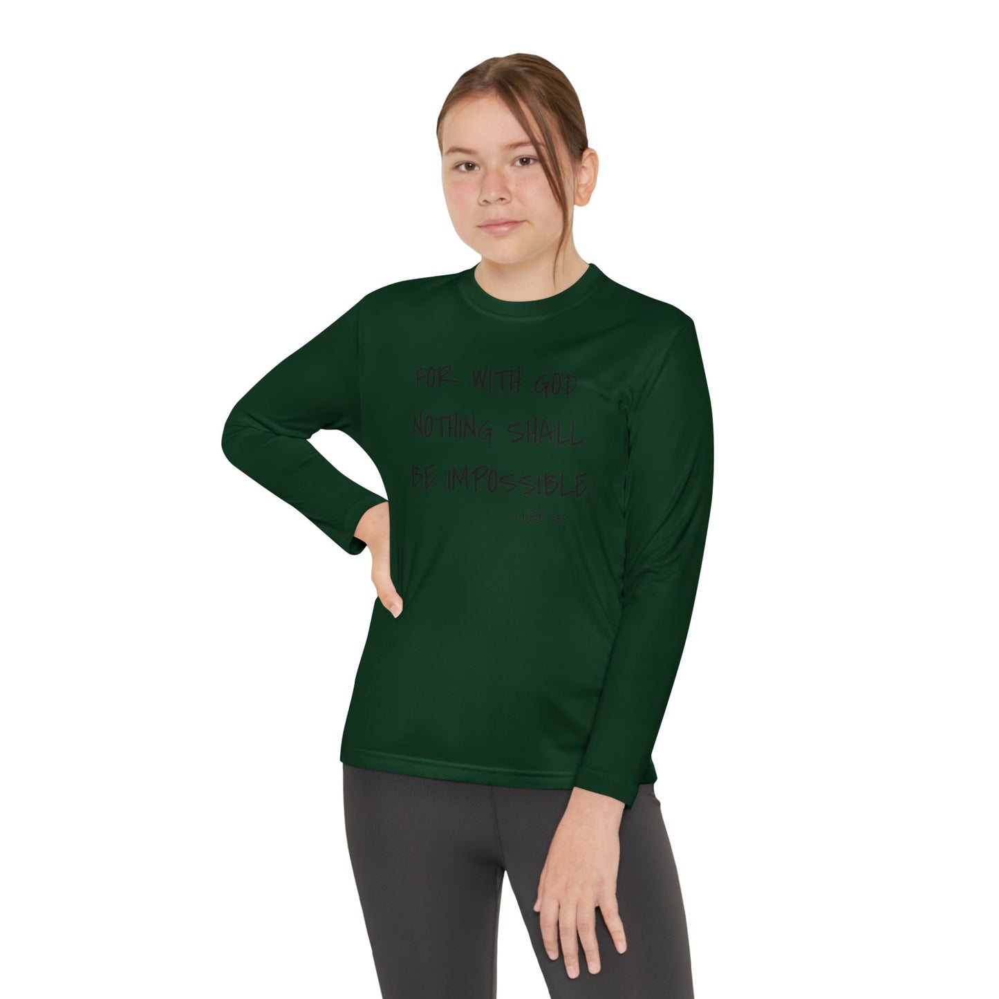 GOD DID - Youth Long Sleeve T-Shirt