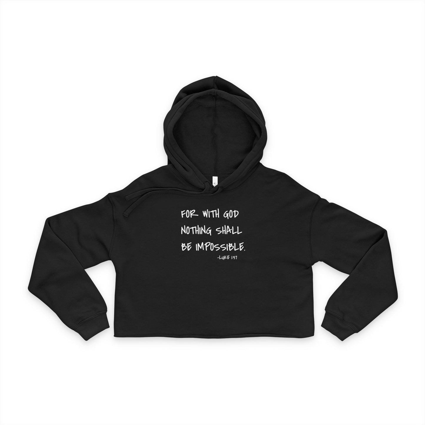 GOD DID - Women's Cropped Hoodie