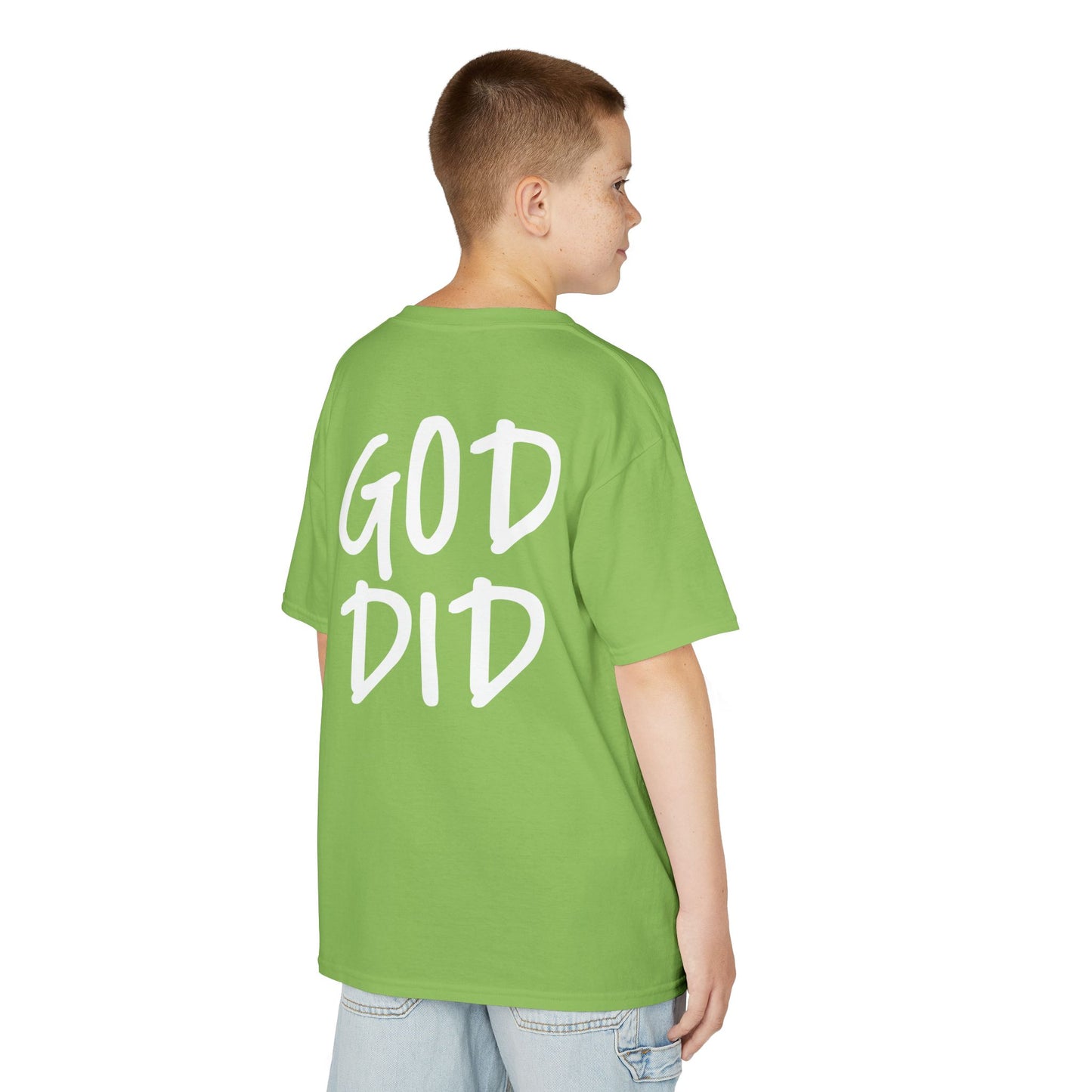 GOD DID - Kids Heavy T-Shirt