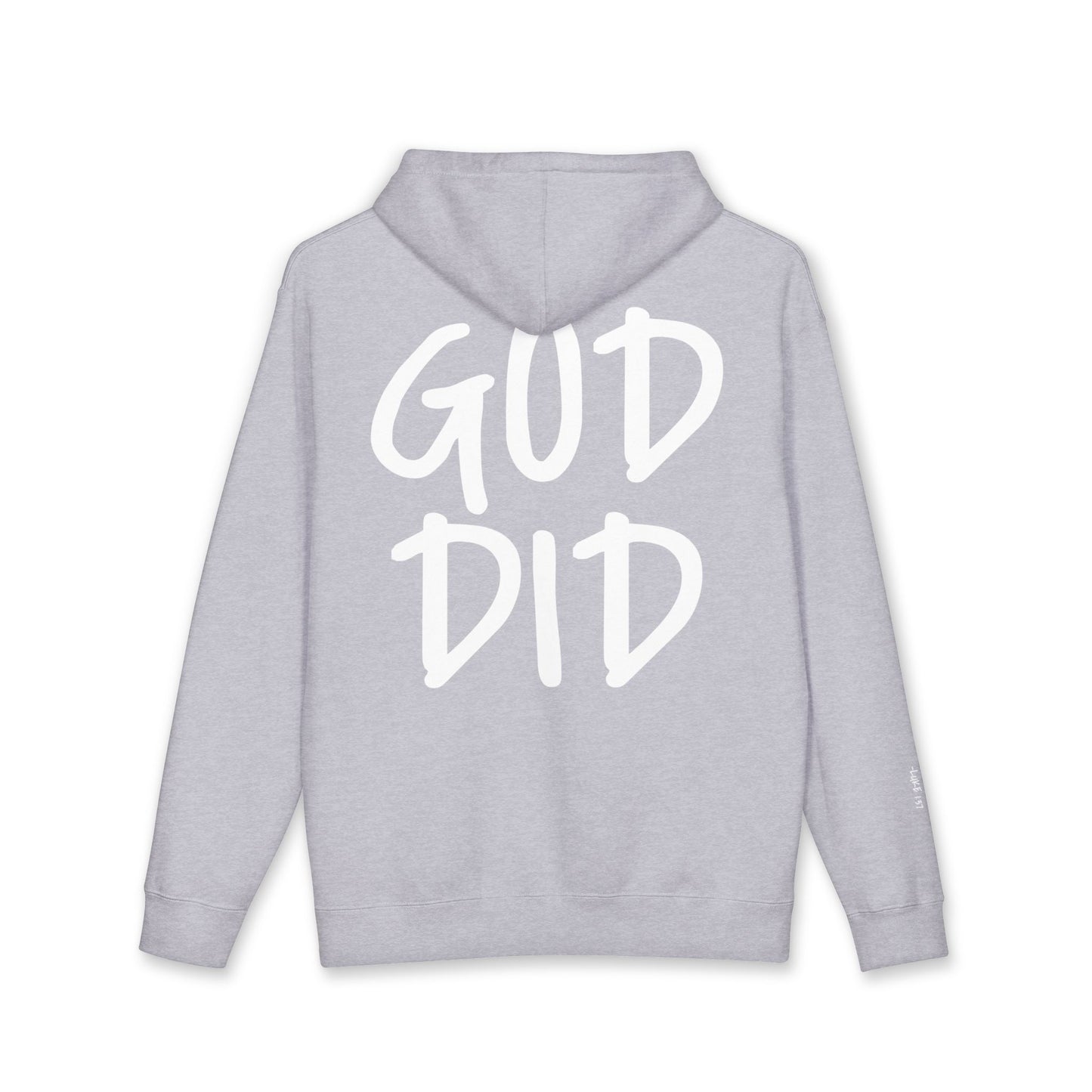 GOD DID - Faith Based Statement Hoodie