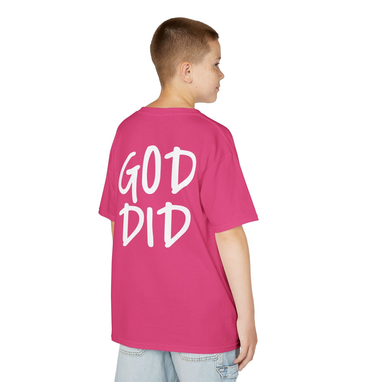 GOD DID - Kids Heavy T-Shirt
