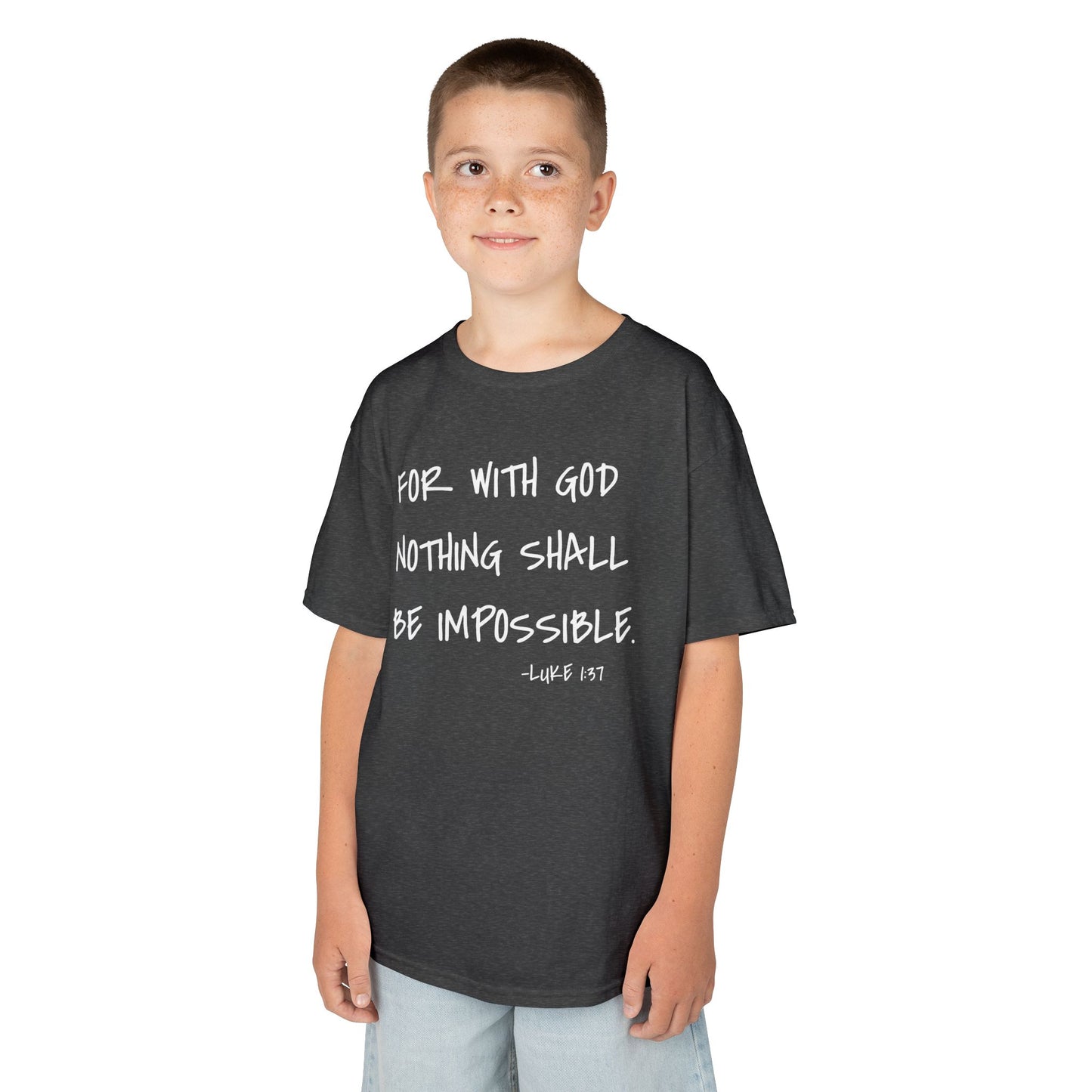 GOD DID - Kids Heavy T-Shirt