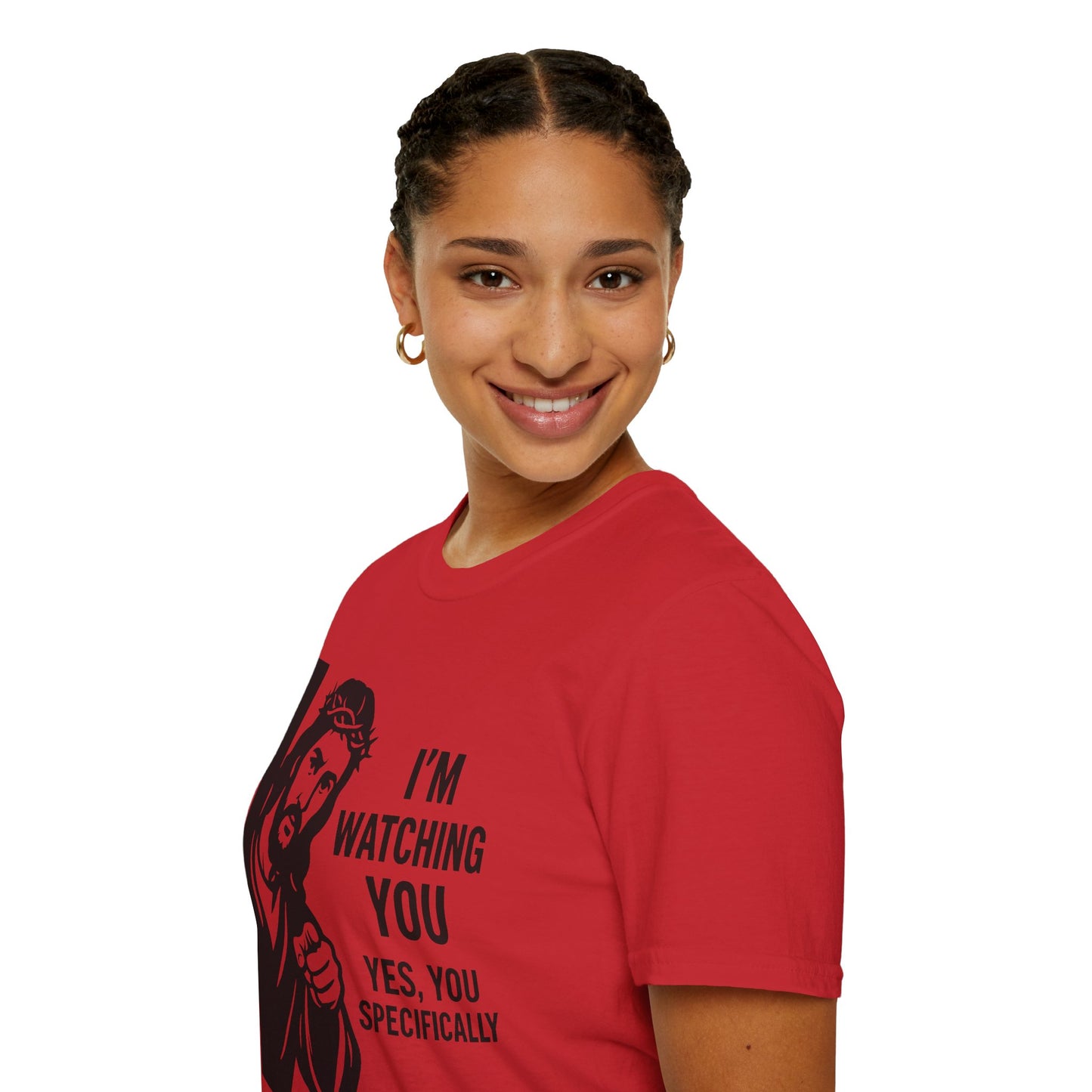 Jesus "I'm Watching You" T-Shirt, Funny Gift for Friends