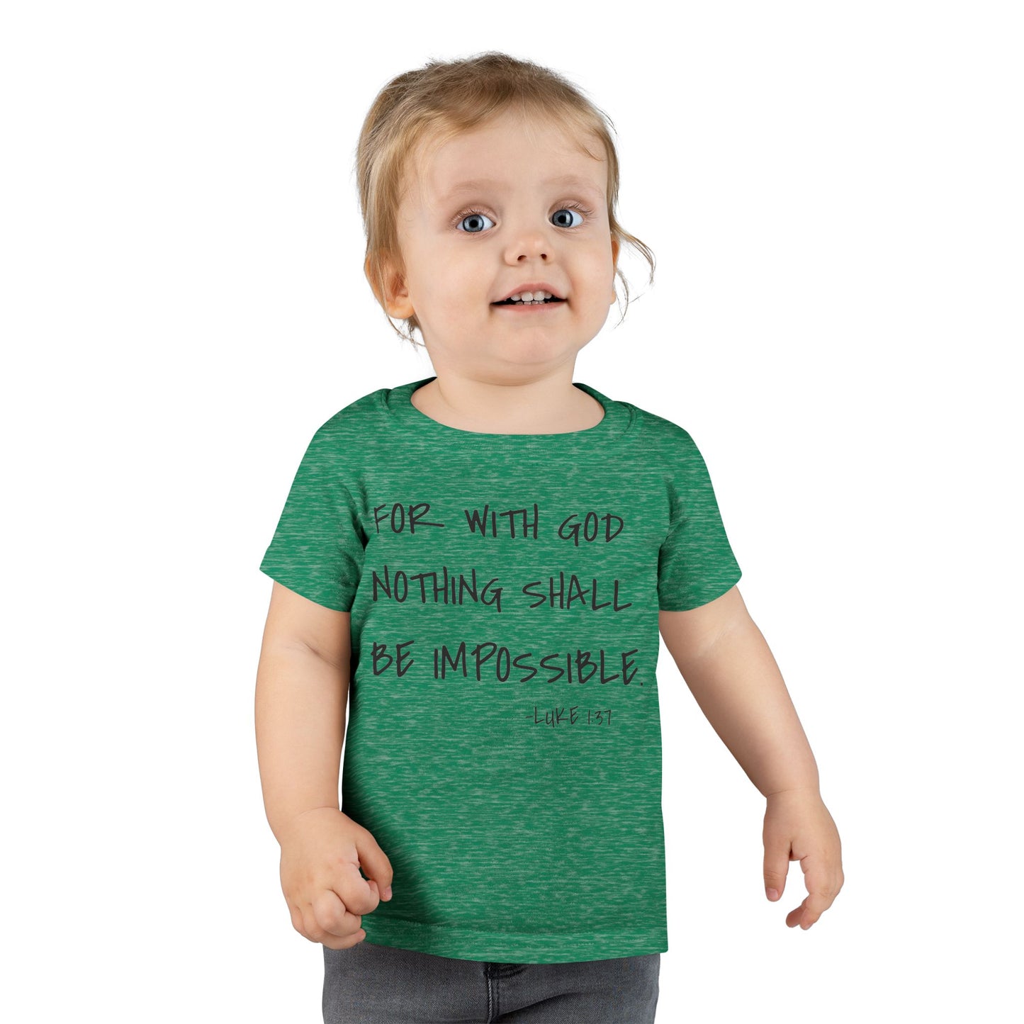 GOD DID - Faith Inspired Toddler T-shirt