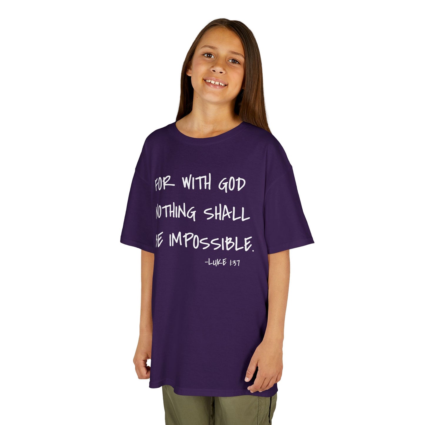 GOD DID - Kids Heavy T-Shirt