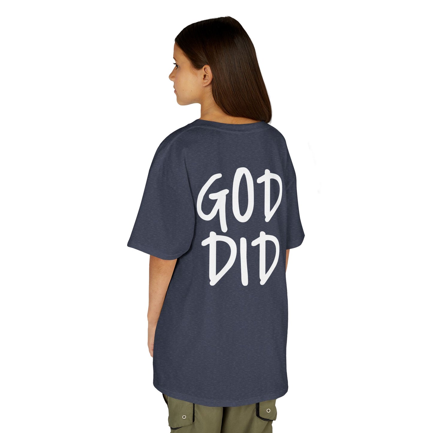 GOD DID - Kids Heavy T-Shirt