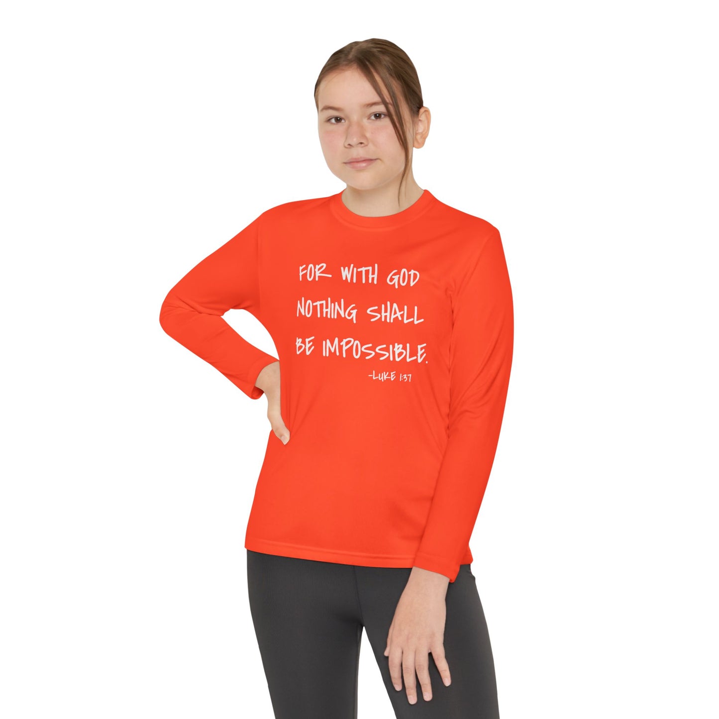 GOD DID - Youth Long Sleeve T-Shirt