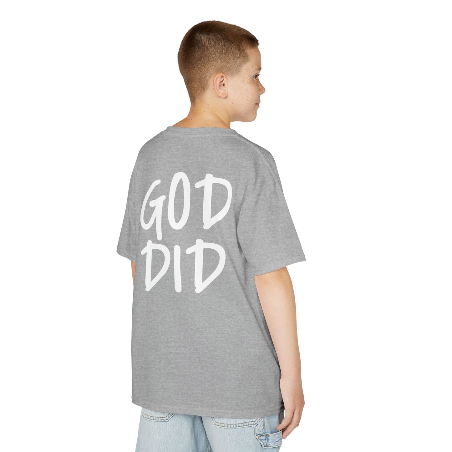GOD DID - Kids Heavy T-Shirt