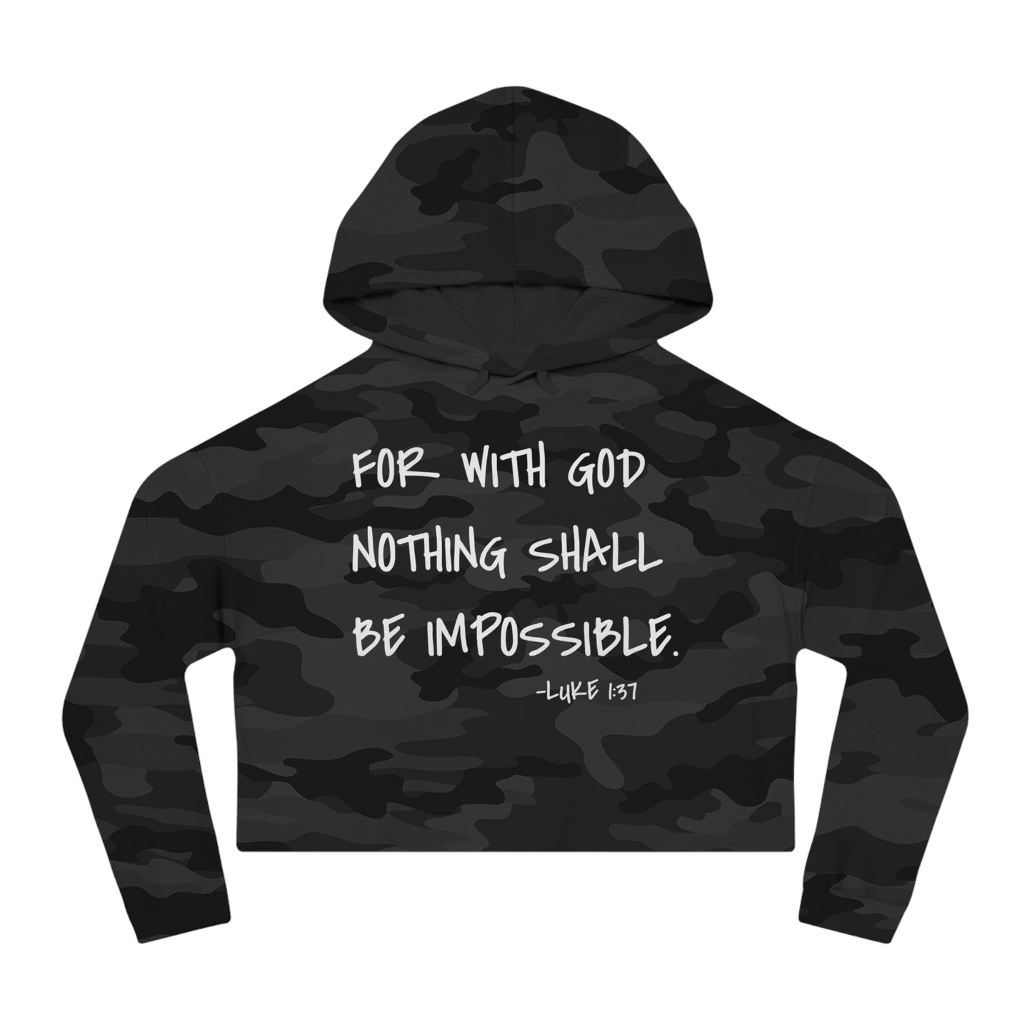 GOD DID - Women’s Cropped Hoodie
