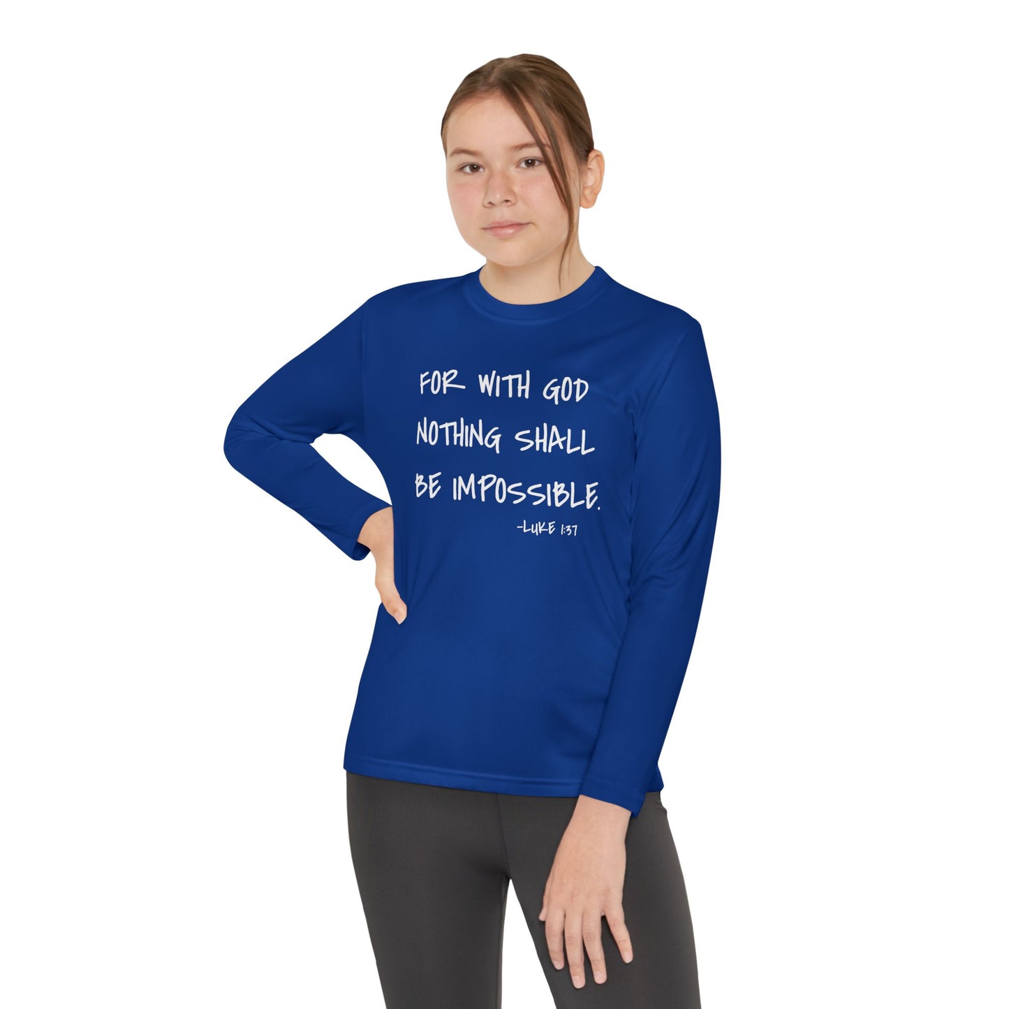 GOD DID - Youth Long Sleeve T-Shirt