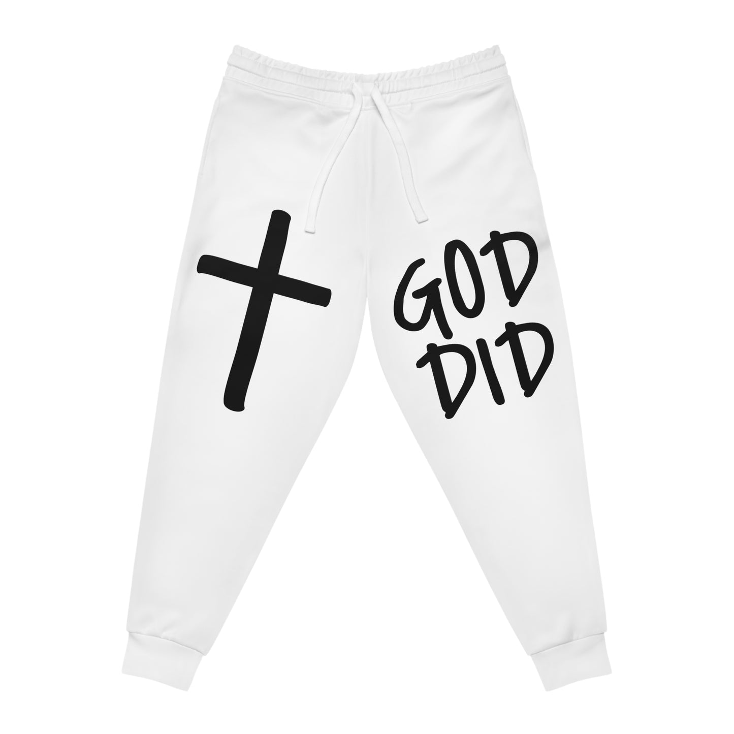 GOD DID - Athletic Joggers