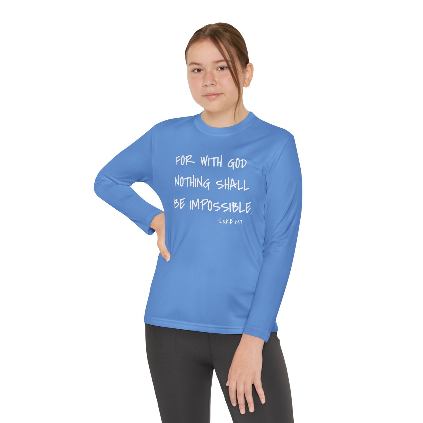GOD DID - Youth Long Sleeve T-Shirt