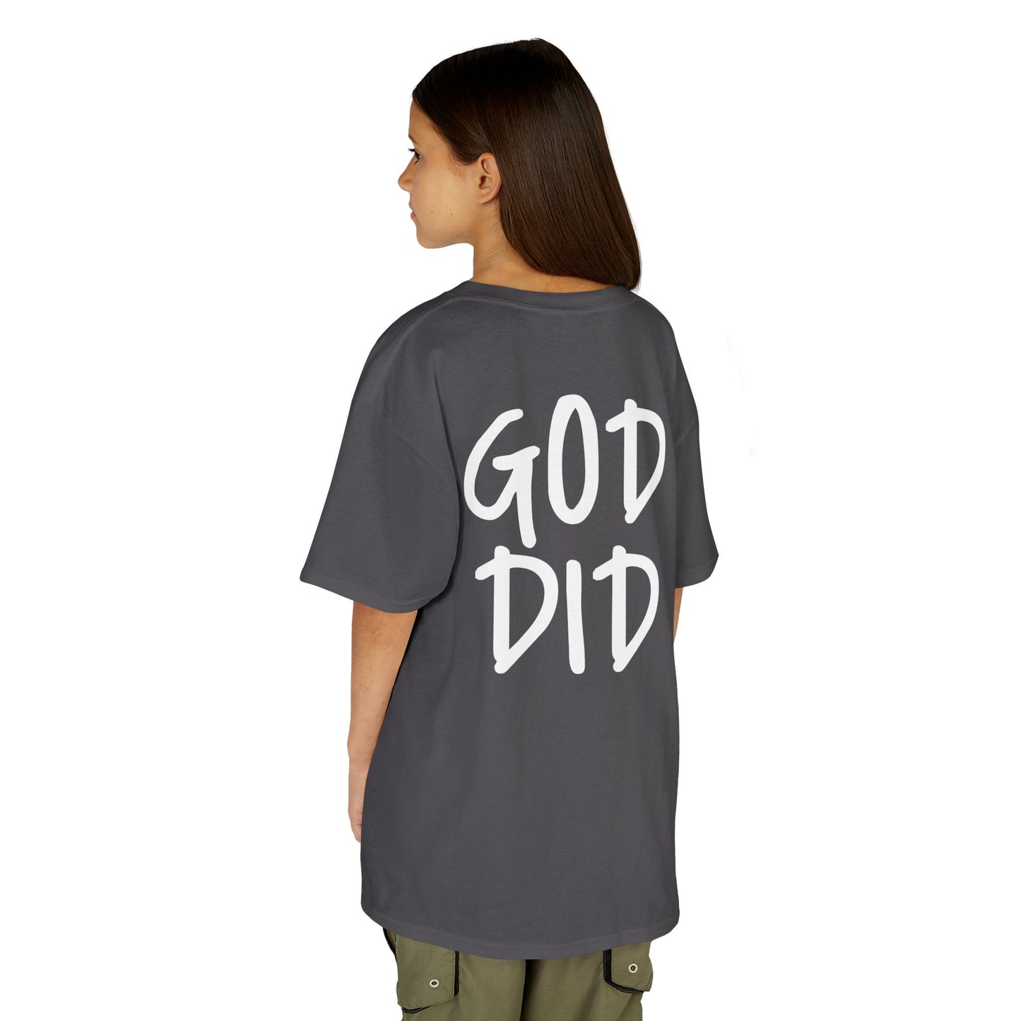 GOD DID - Kids Heavy T-Shirt