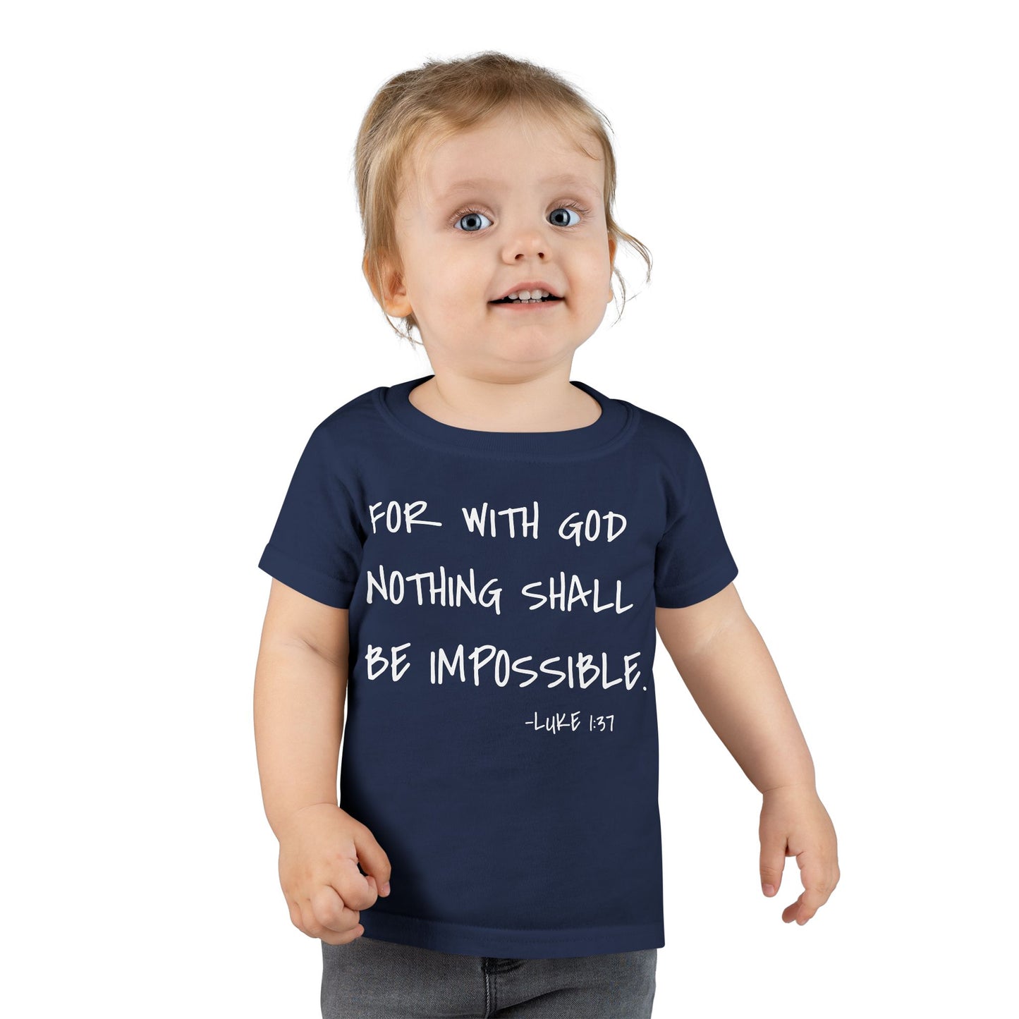 GOD DID - Faith Inspired Toddler T-shirt