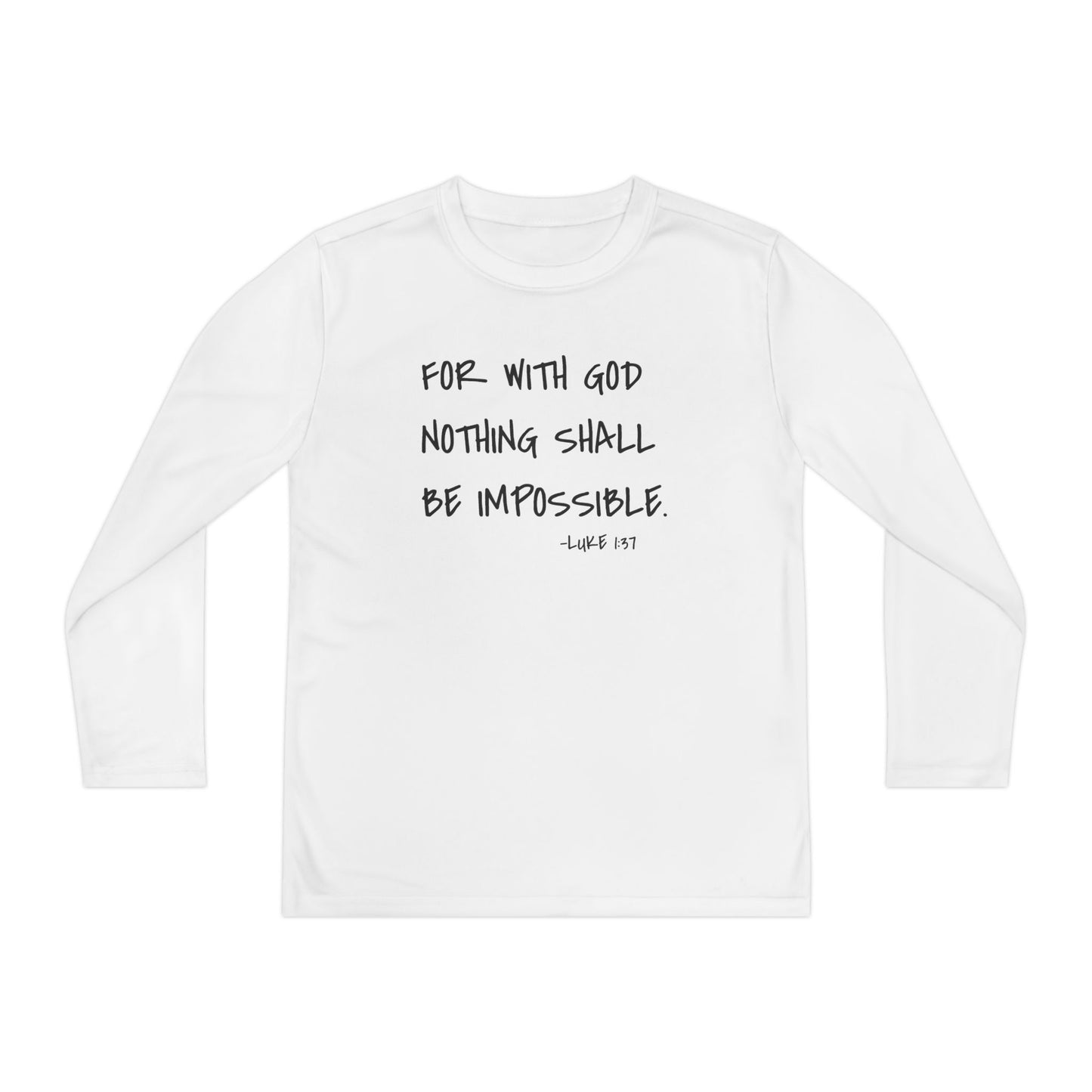 GOD DID - Youth Long Sleeve T-Shirt