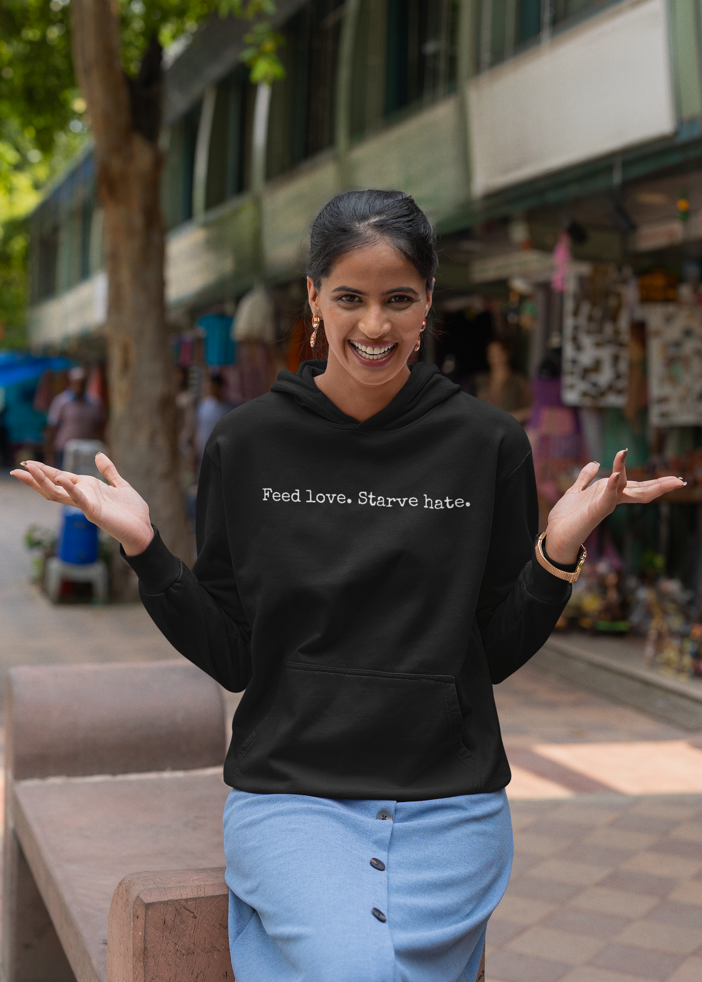 Feed Love Starve Hate Hoodie