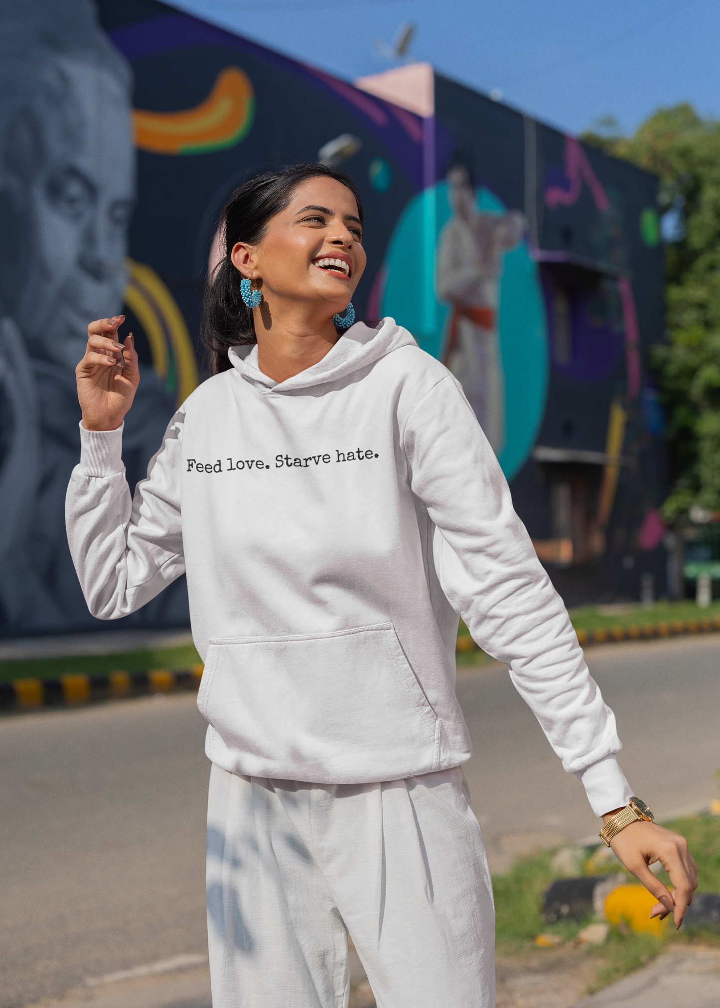 Feed Love Starve Hate Hoodie