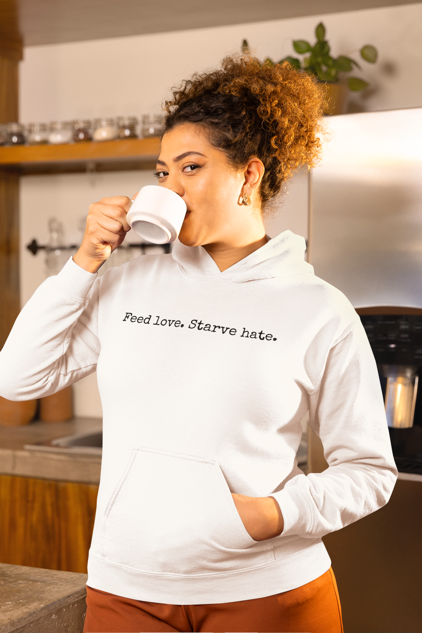Feed Love Starve Hate Hoodie